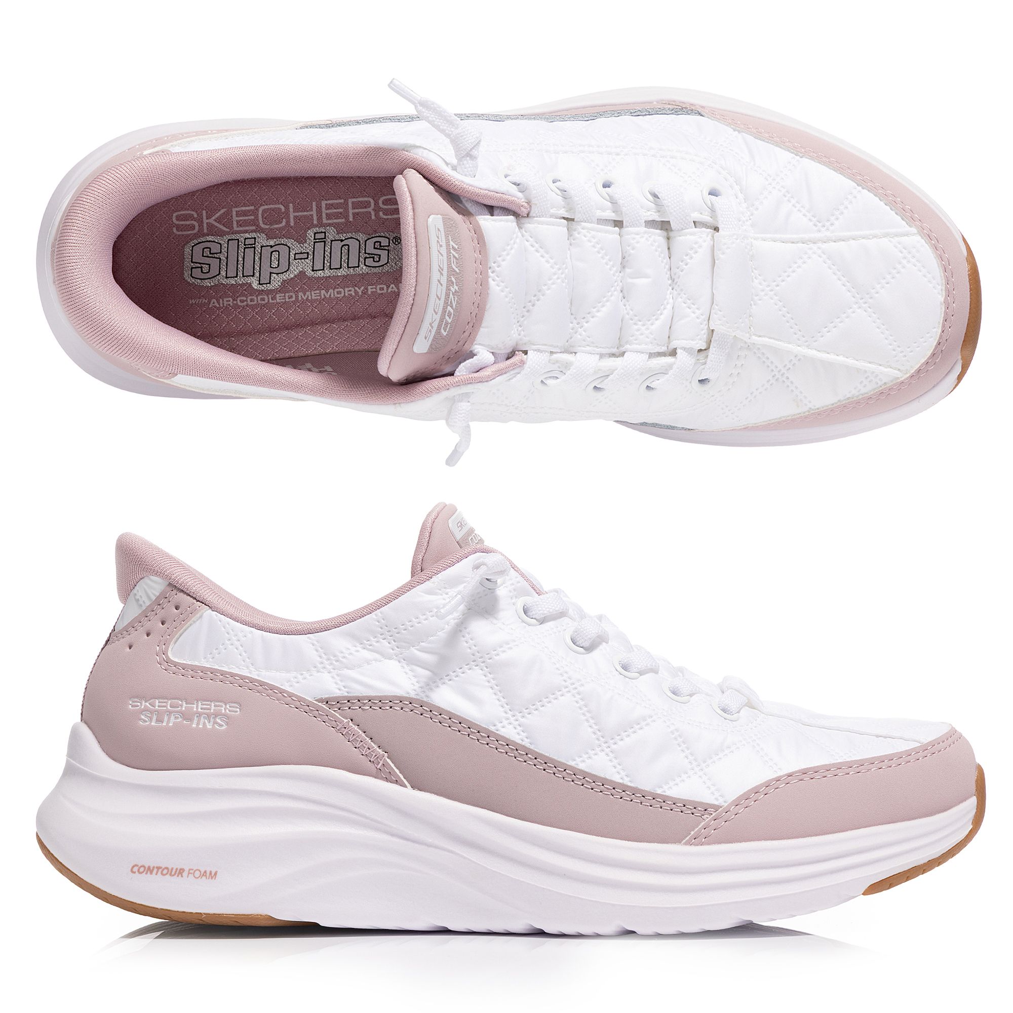 B-Ware SKECHERS Damen-Slipper Contour Foam Cozy Fit