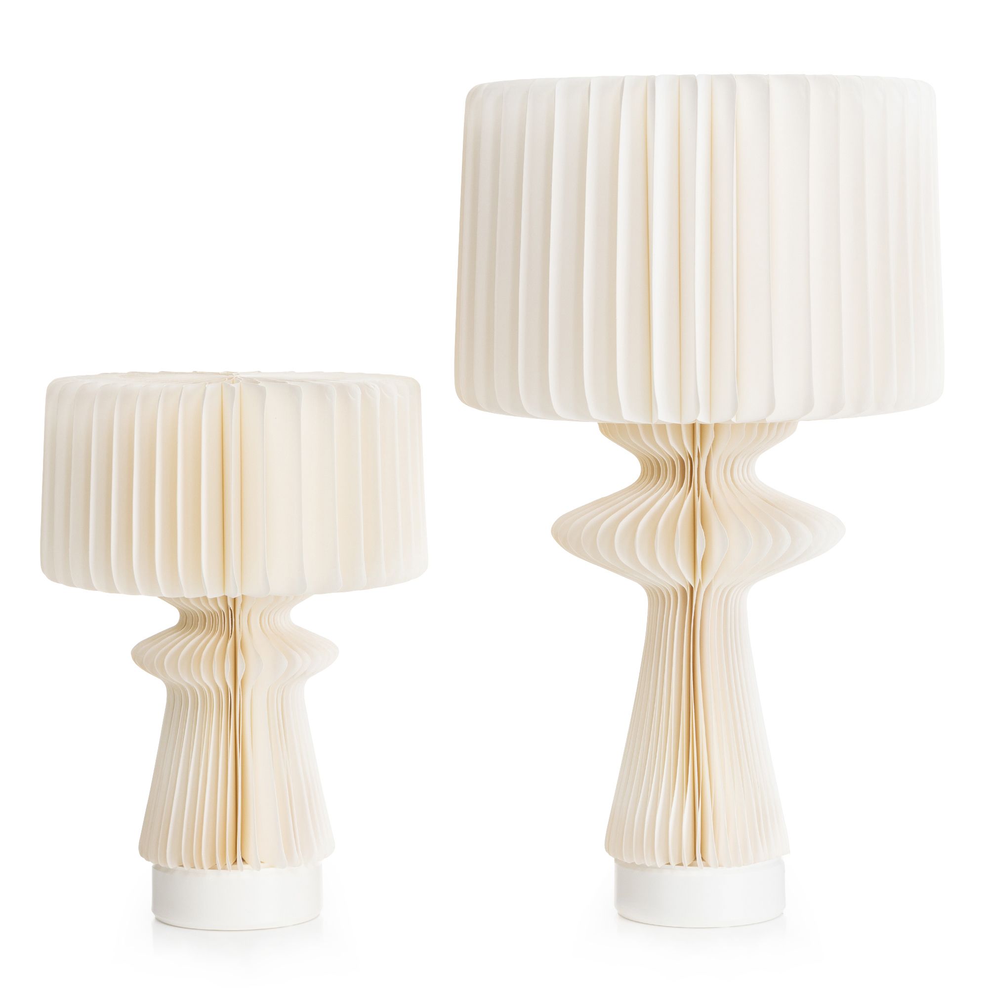 B-Ware LUMIDA Casa 2 Deko-Leuchten Origami-Design batteriebetrieben