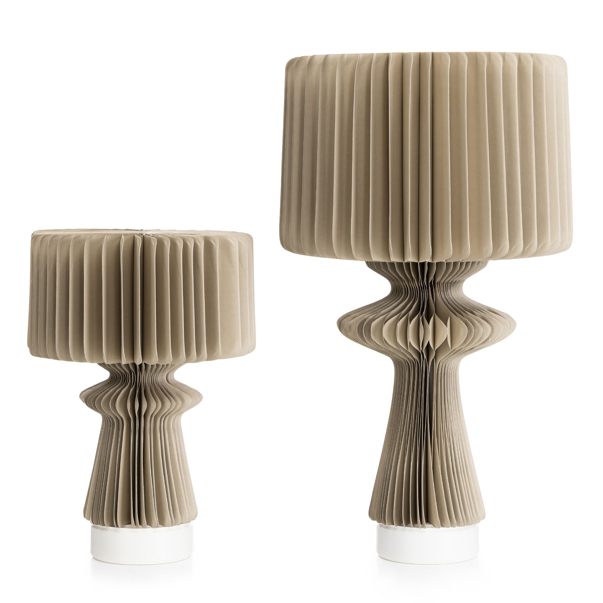 B-Ware LUMIDA Casa 2 Deko-Leuchten Origami-Design batteriebetrieben