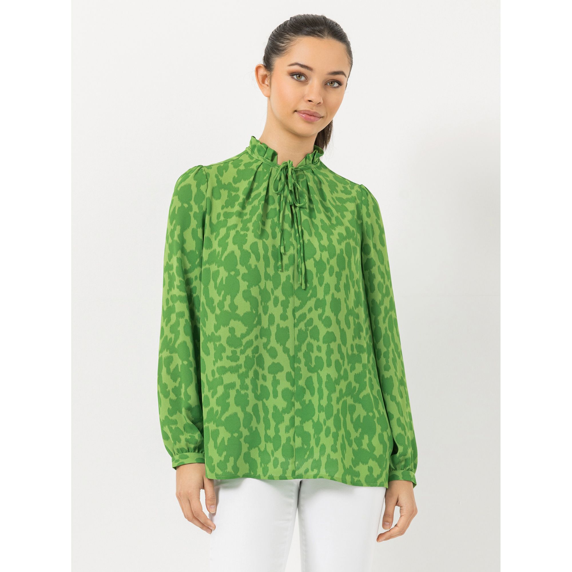 B-Ware STEFFEN SCHRAUT Bluse Palermo Bindeband am Halsausschnitt