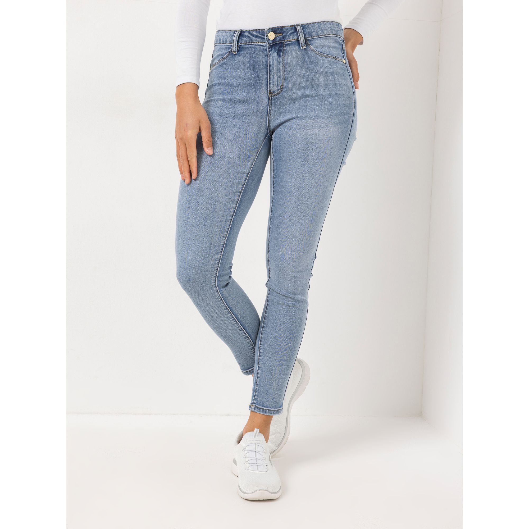 B-Ware ANNI FOR FRIENDS Jeans elastisches Material knöchellang