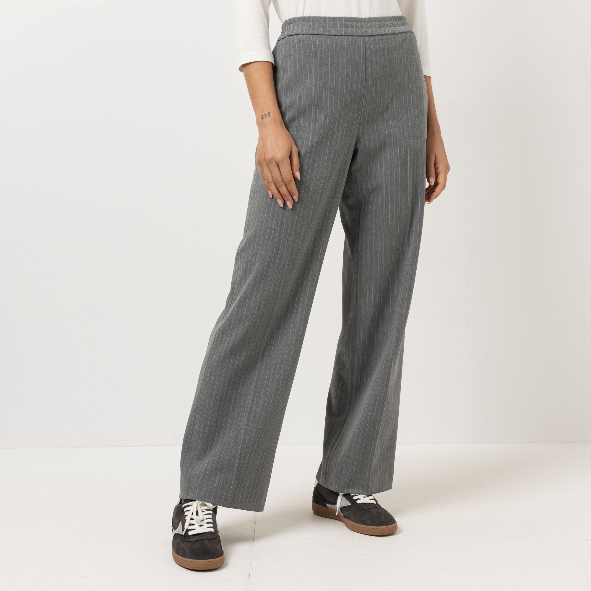 B-Ware STEFFEN SCHRAUT Hose lange Form Nadelstreifen