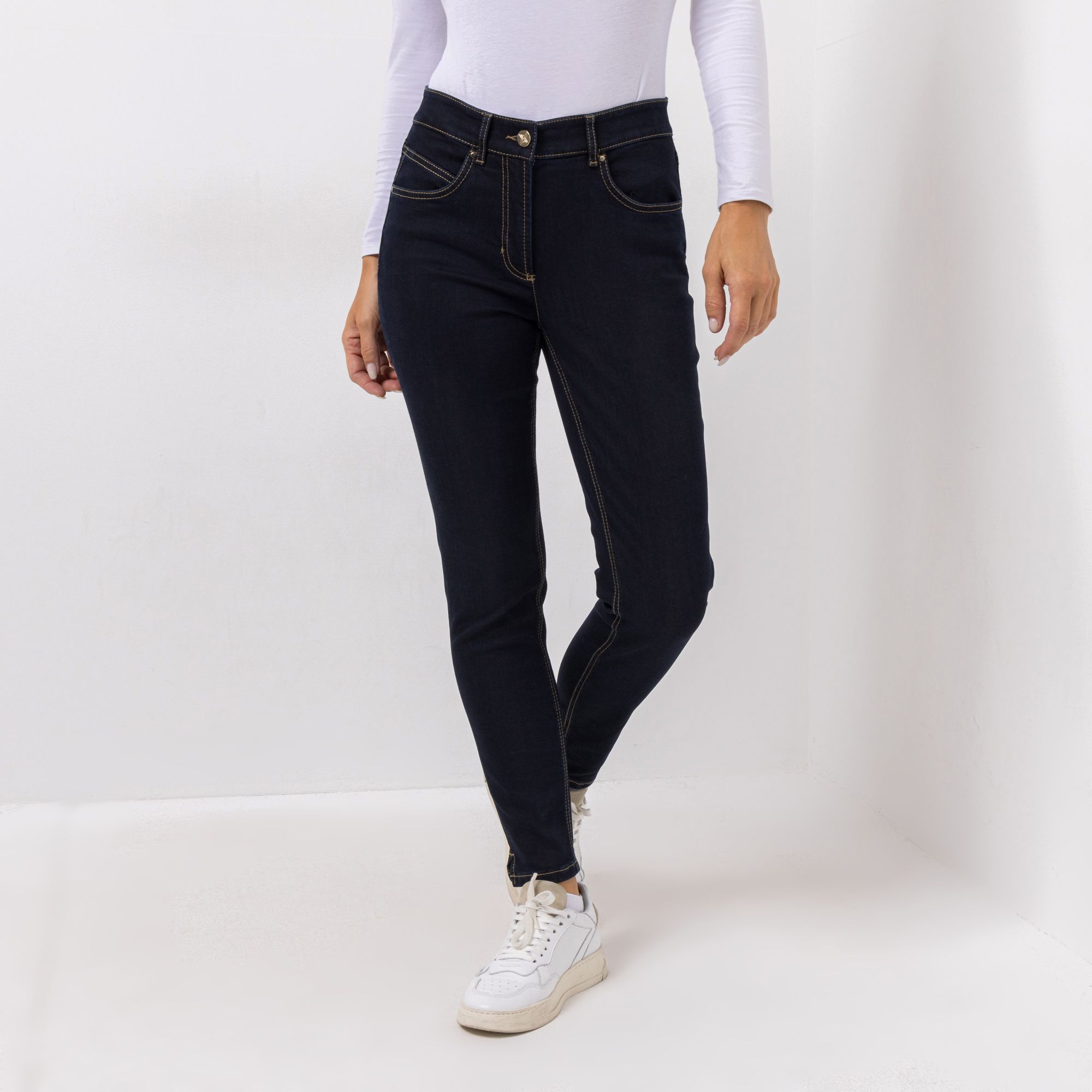 B-Ware DAWID by Dawid Tomaszewski Jeanshose knöchellang