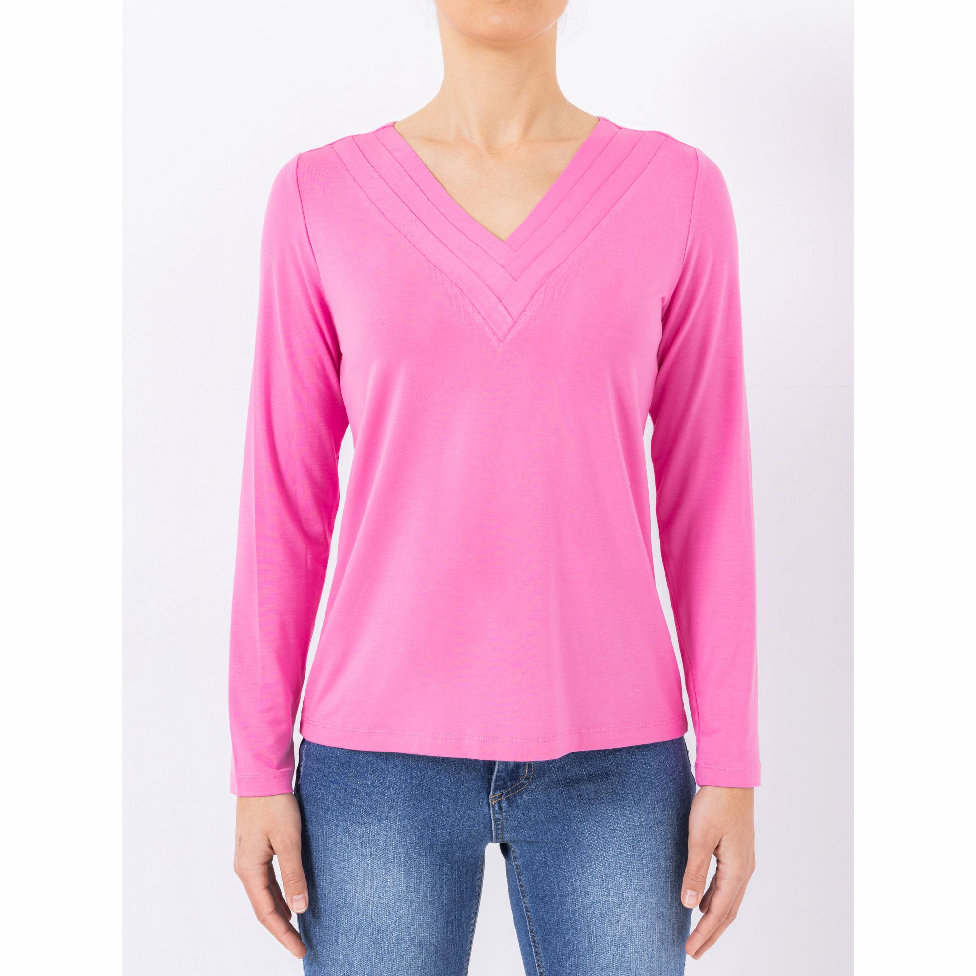 B-Ware STEFFEN SCHRAUT Shirt V-Ausschnitt mit ECOVERO Viskose