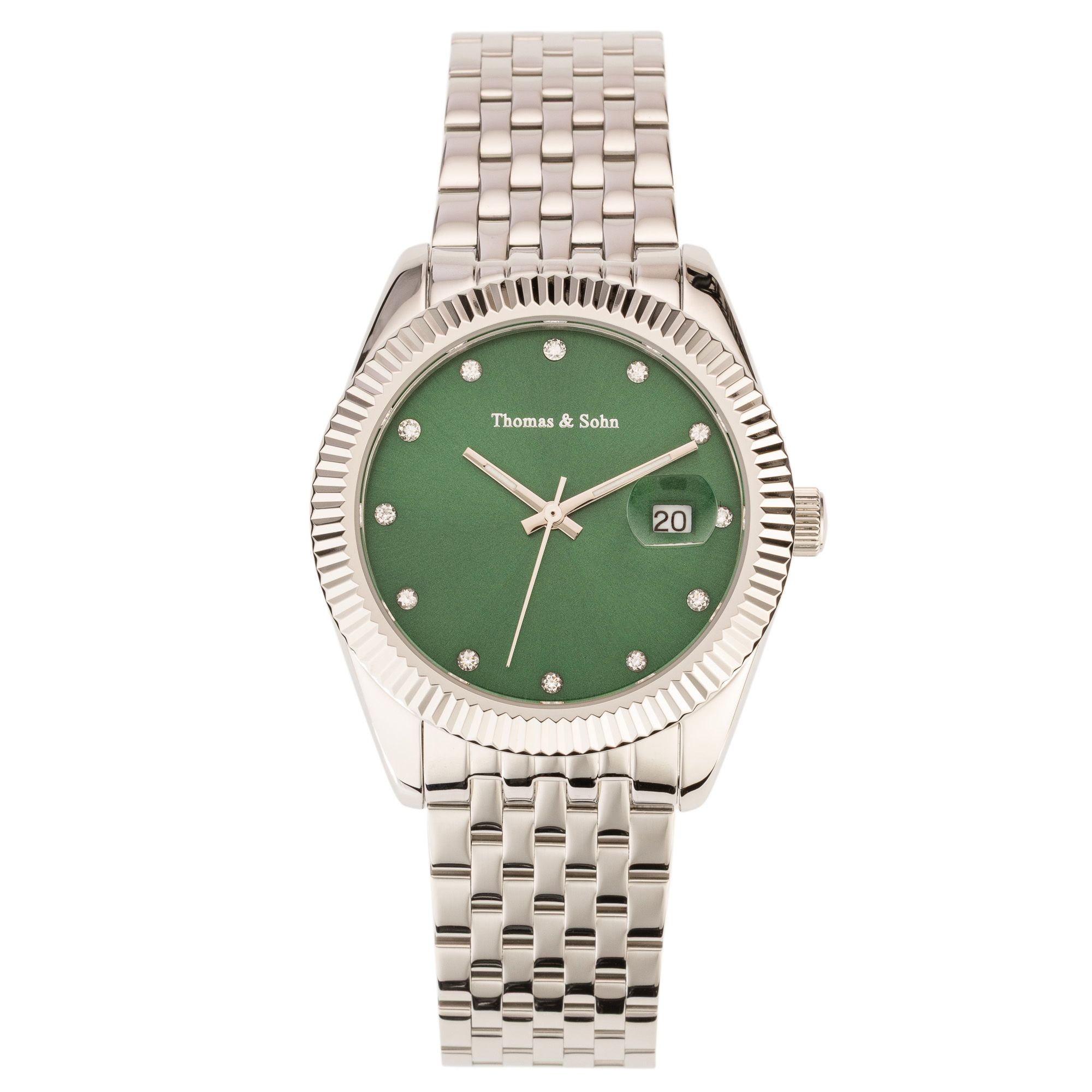 B-Ware THOMAS & SOHN Lab Grown Brillanten ca. 0,25ct Unisexuhr