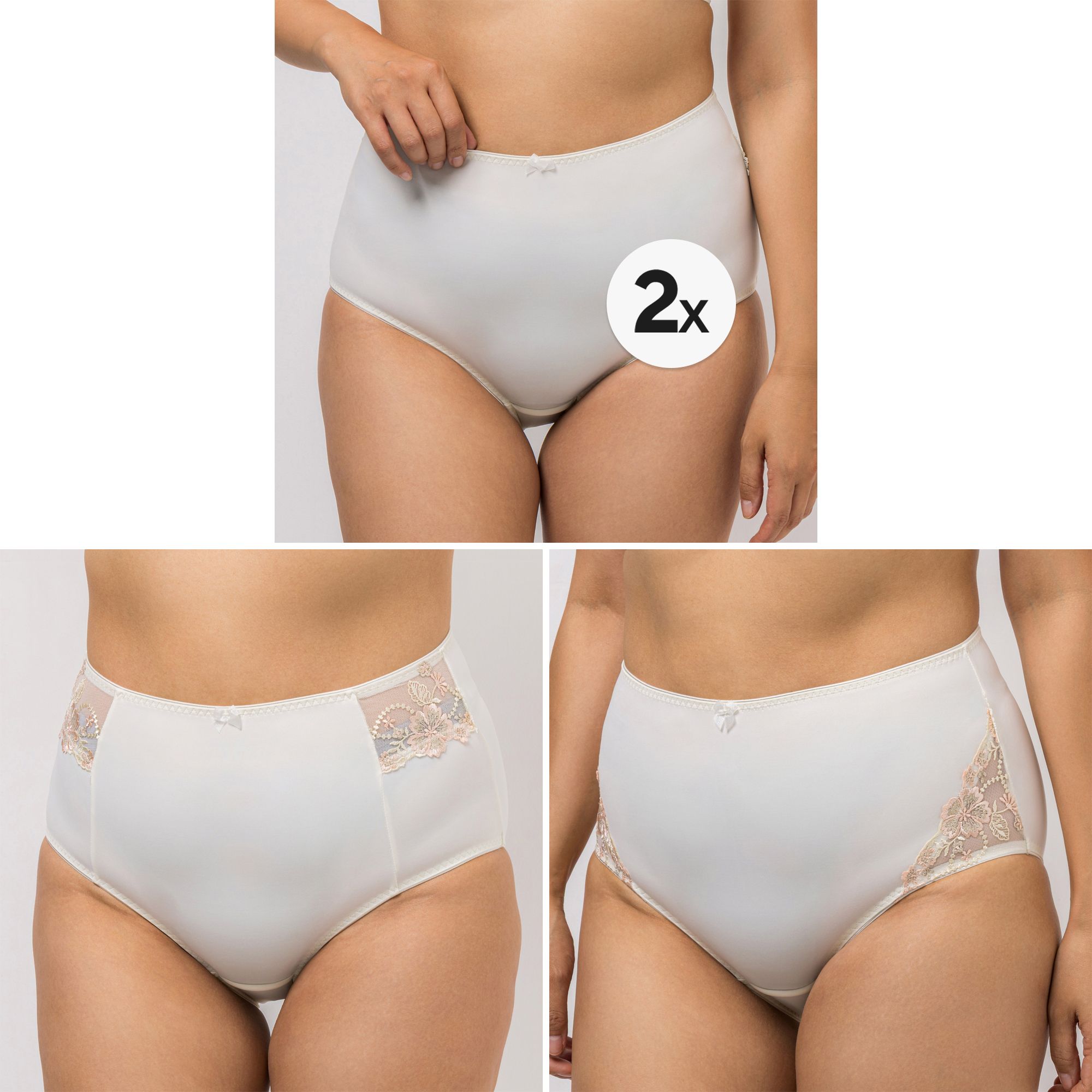 B-Ware LITTLE ROSE 4 Midislips Mikrofaser