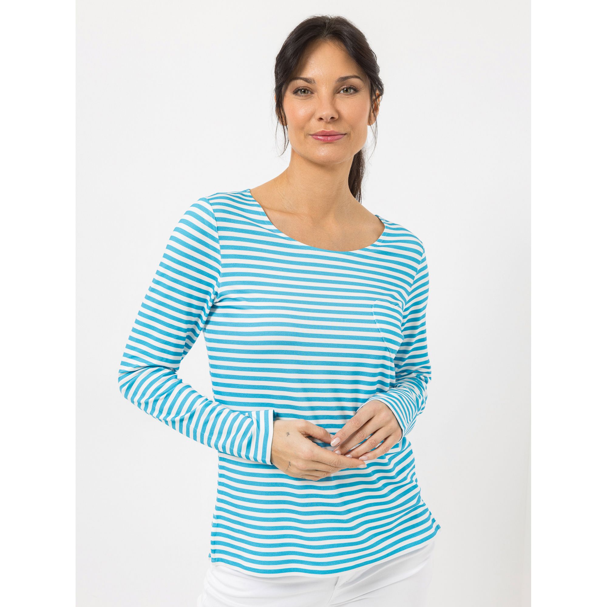 B-Ware STEFFEN SCHRAUT Shirt Rundhalsausschnitt gestreift