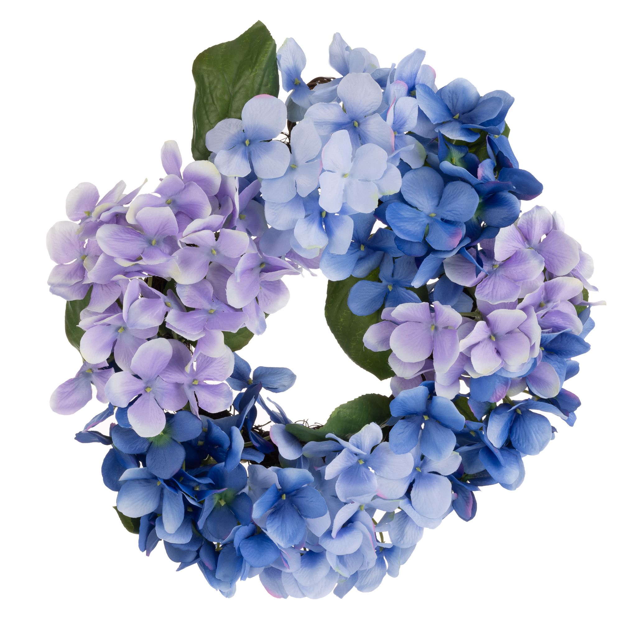 B-Ware ABELLA Flora künstl. Dekokranz Hortensienblüten Ø 42cm