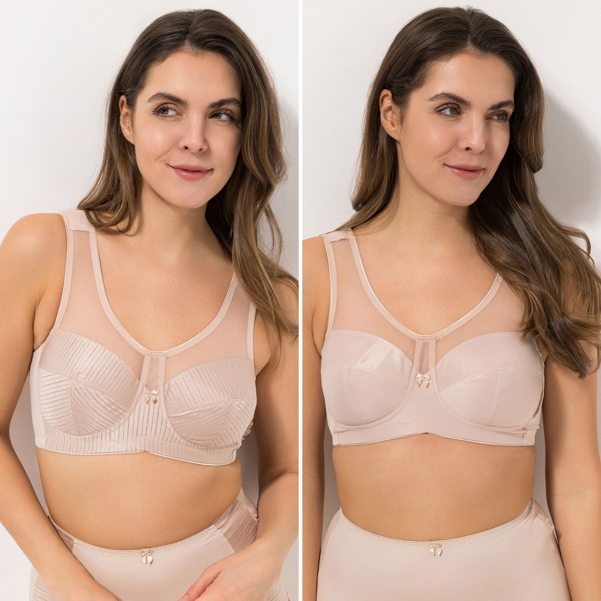 B-Ware LITTLE ROSE 2 Entlastungs-BHs Mikrofasermischung Passform Lady