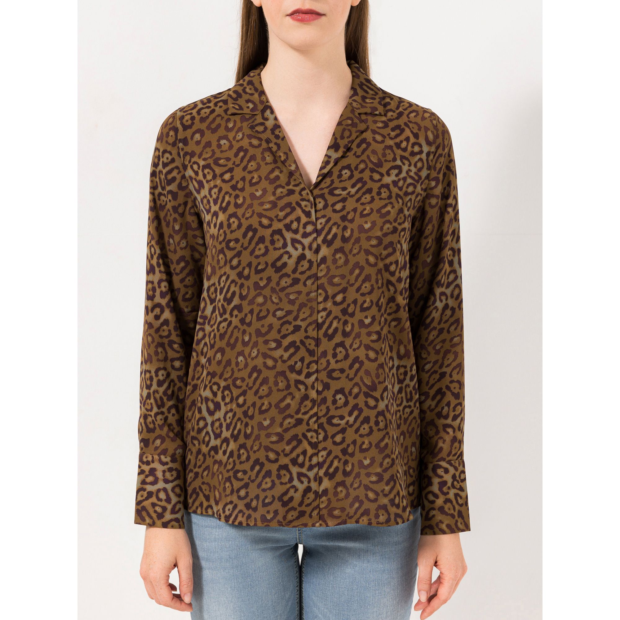 B-Ware STEFFEN SCHRAUT Bluse Reverskragen Chiffonqualität