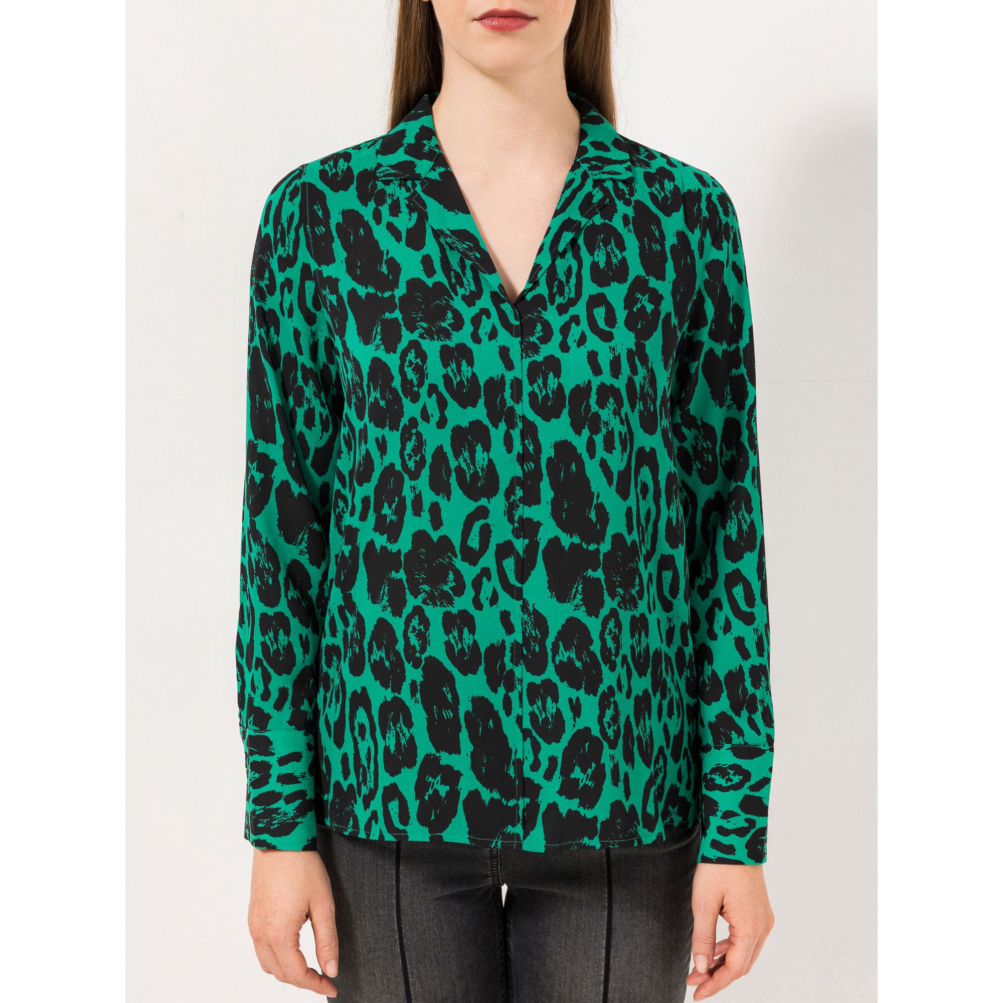 B-Ware STEFFEN SCHRAUT Bluse Reverskragen Chiffonqualität