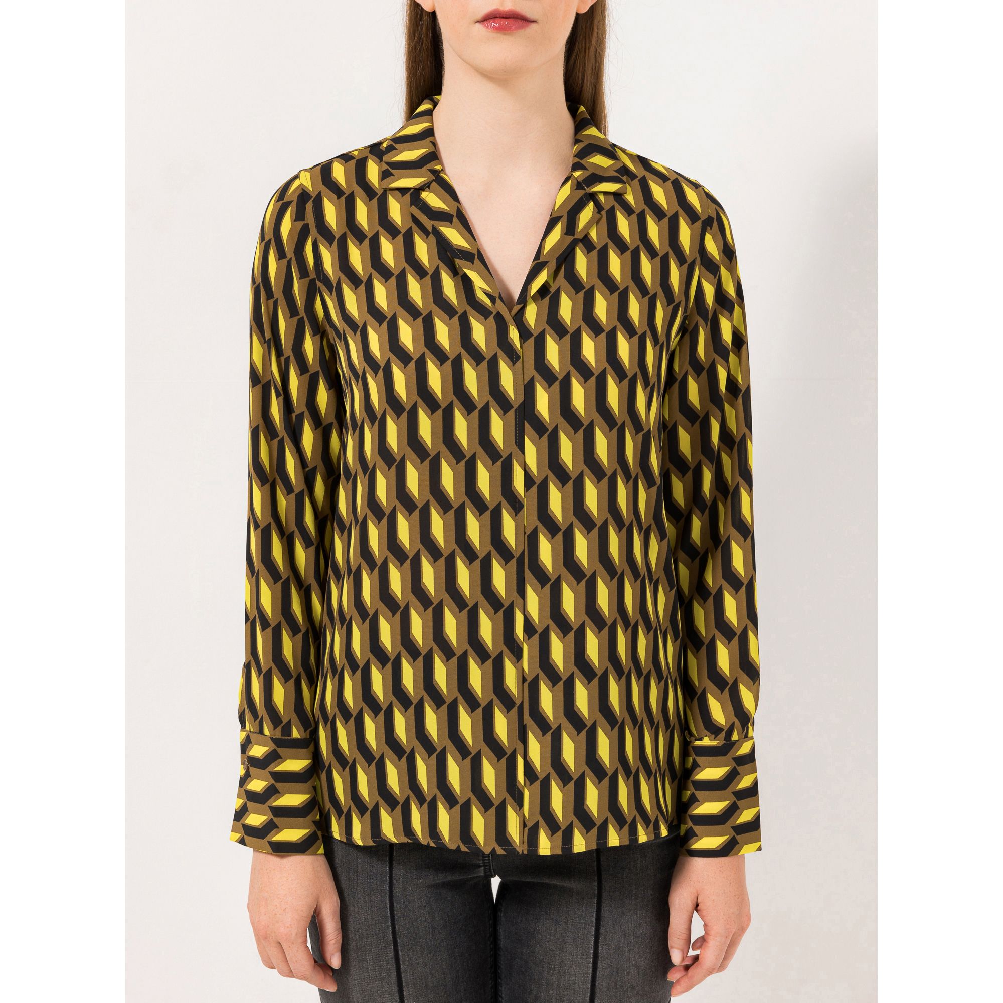 B-Ware STEFFEN SCHRAUT Bluse Reverskragen Chiffonqualität