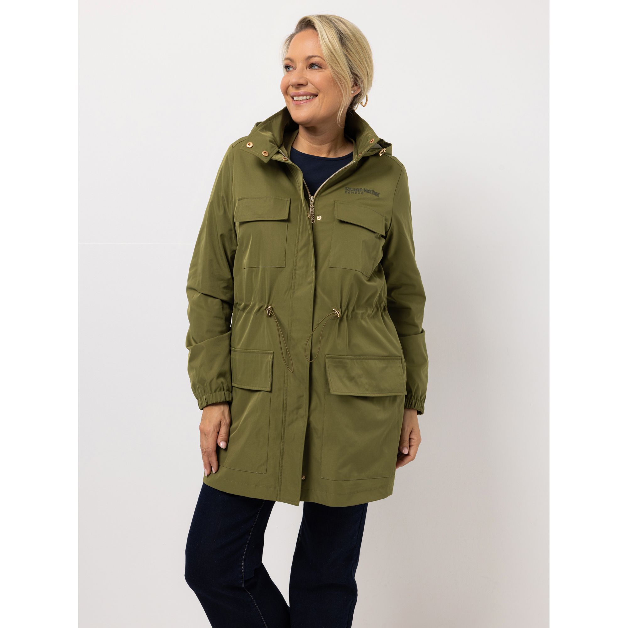 B-Ware KILIAN KERNER SENSES Parka, Kapuze Tunnelzug Reißverschluß