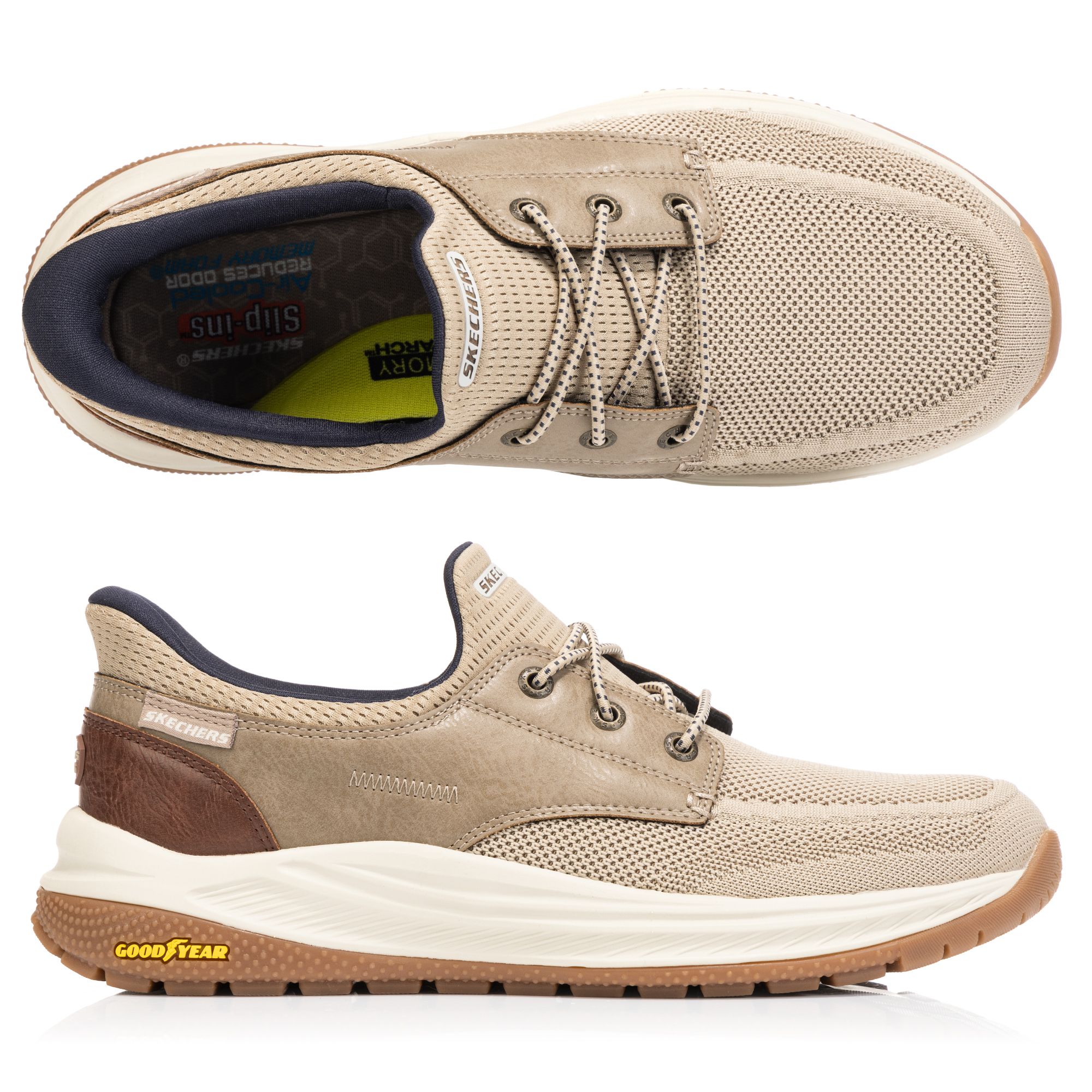 B-Ware SKECHERS Herren-Halbschuh Meroe-Alden Materialmix