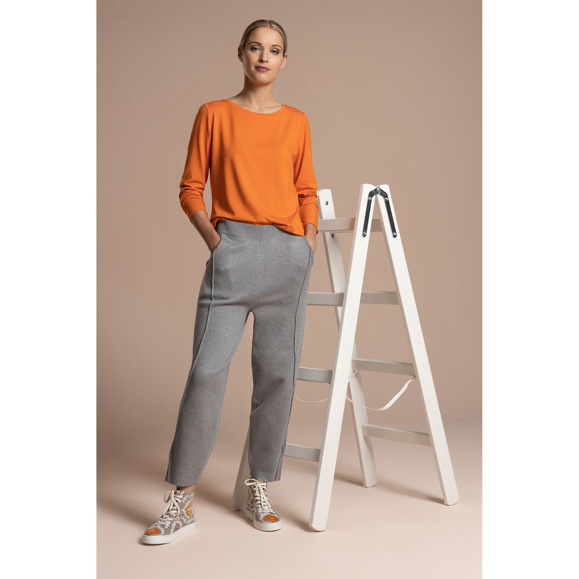 B-Ware STEFFEN SCHRAUT Strickhose, 7/8-Länge Rundumdehnbund Eingrifftaschen