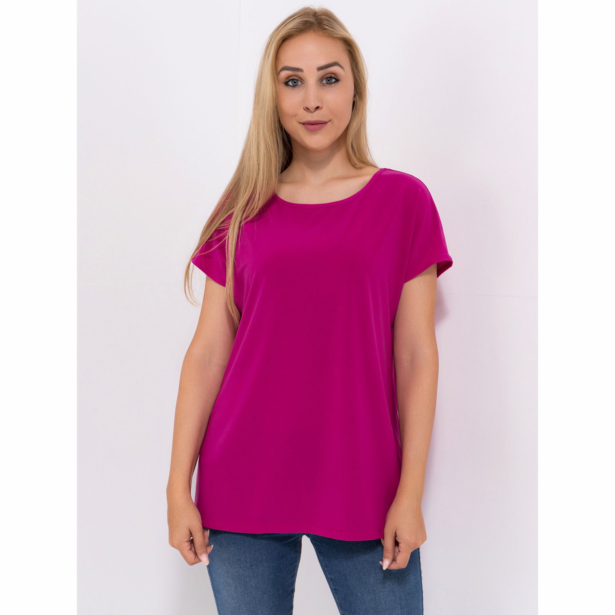 B-Ware KIM & CO. Shirt, 1/4-Arm Brazil Knit Jersey Rundhalsausschnitt