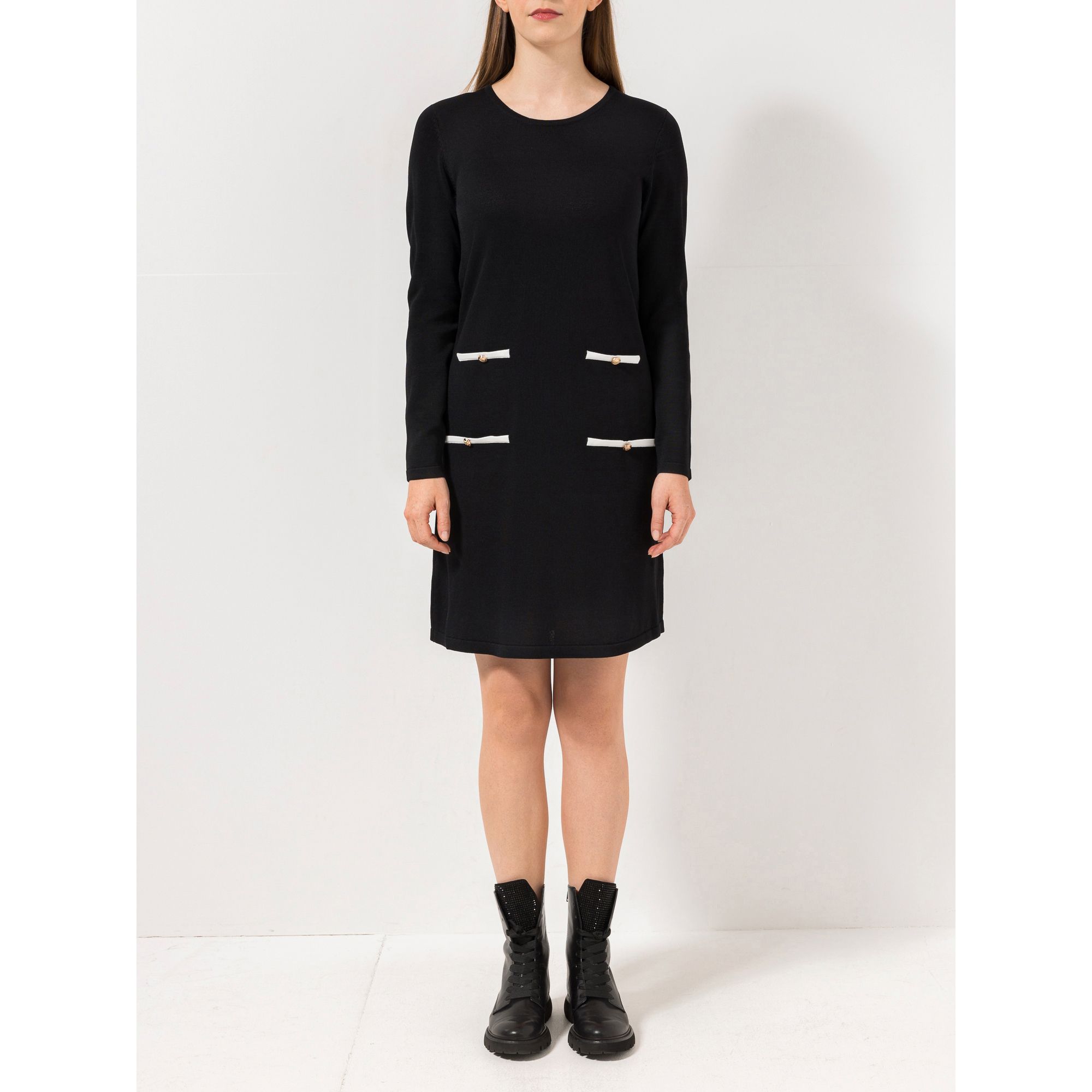 B-Ware STEFFEN SCHRAUT Strickkleid Seattle Kontrastdetails