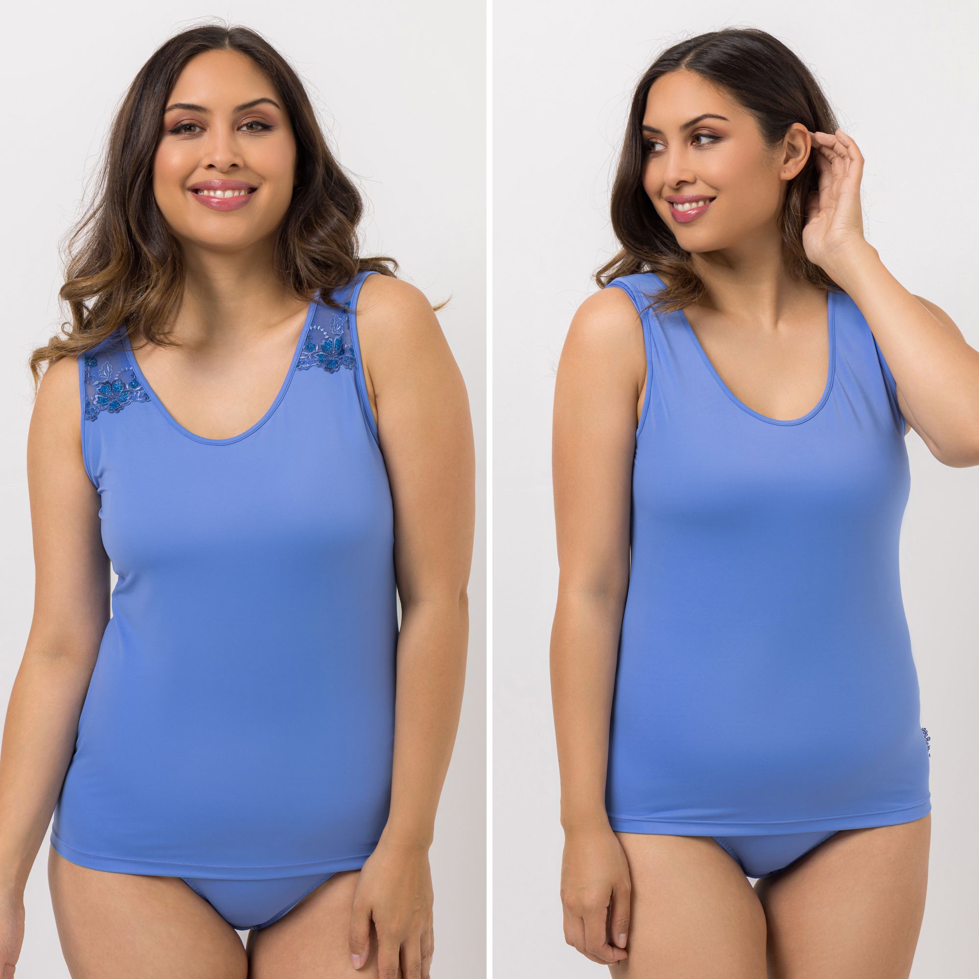 B-Ware LITTLE ROSE 2 Tops Mikrofaser