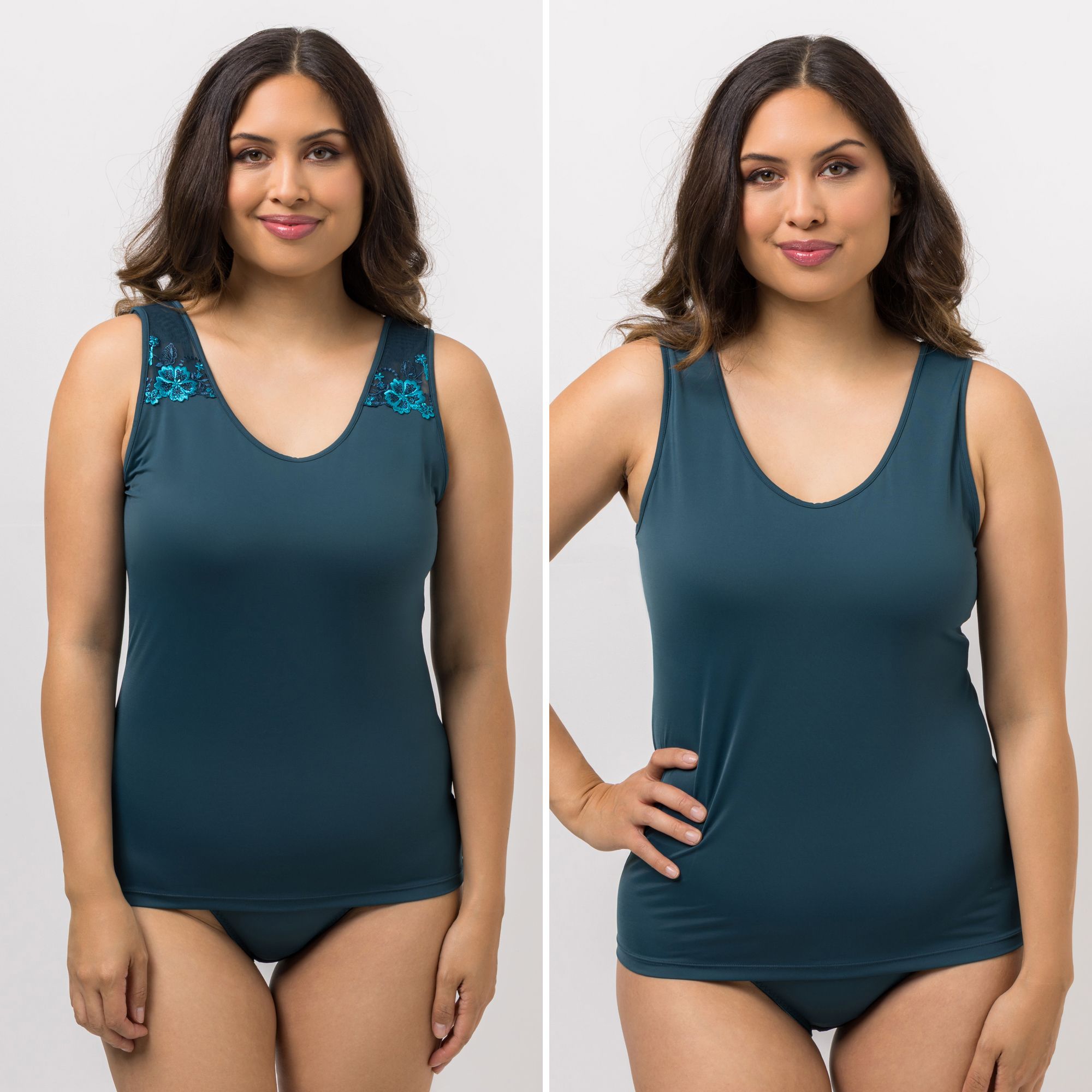 B-Ware LITTLE ROSE 2 Tops Mikrofaser