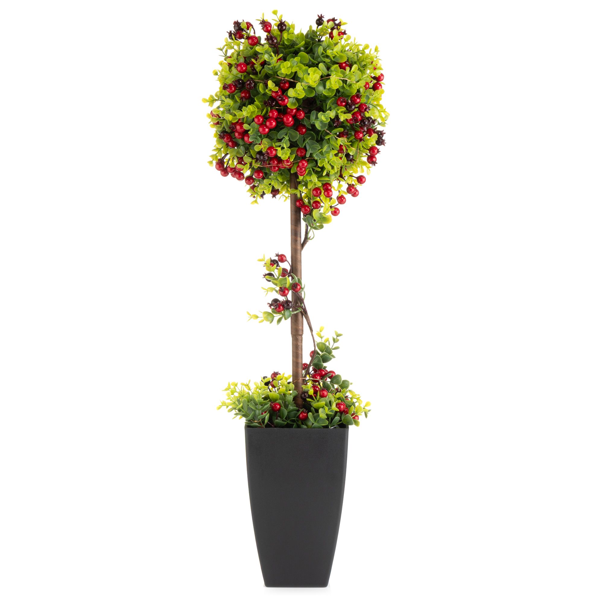 B-Ware LUMIDA Casa LED-Dekobaum Buchs & Beeren 5h-Timerfunktion