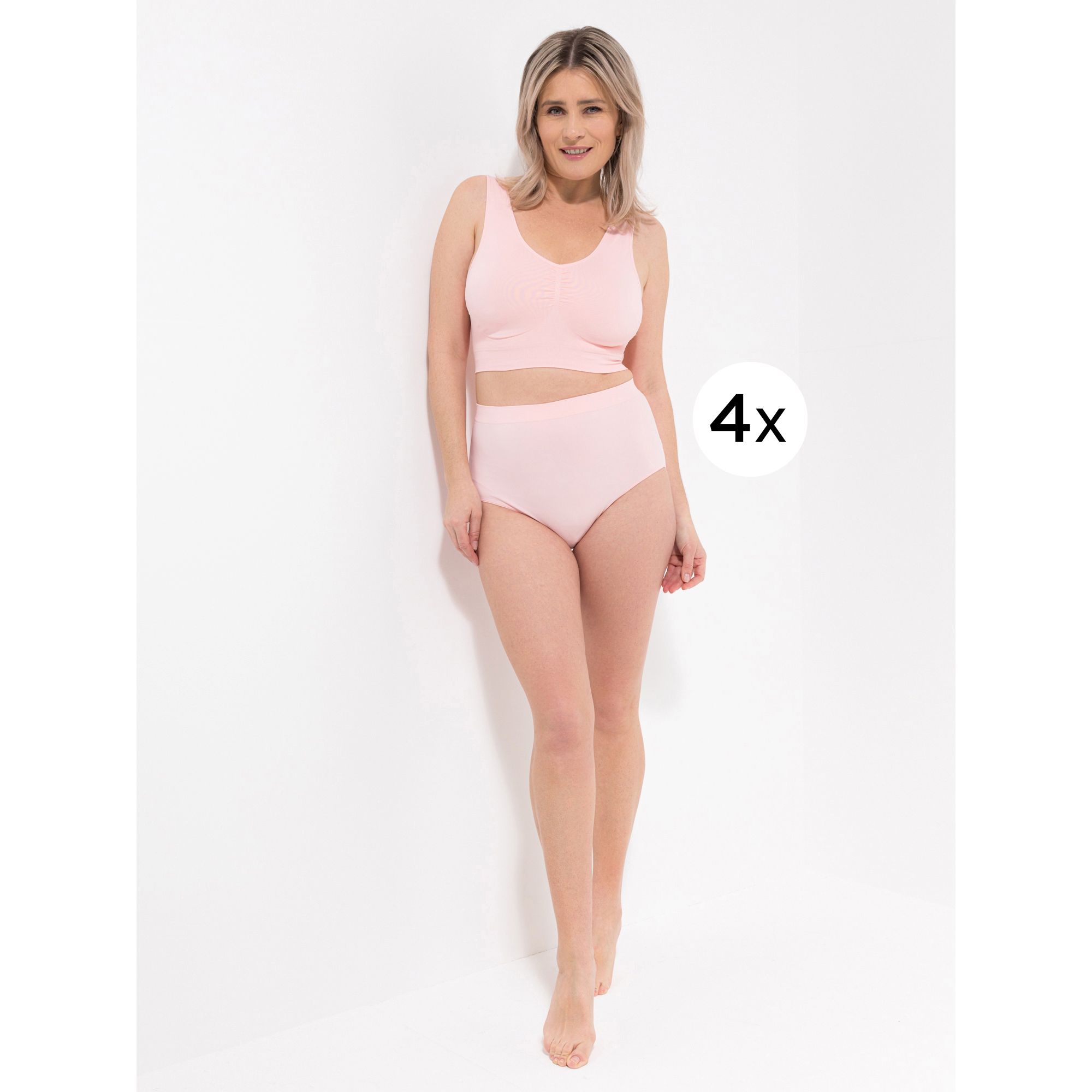 B-Ware LITTLE ROSE 4 Maxislips Mikrofasermischung Seamless