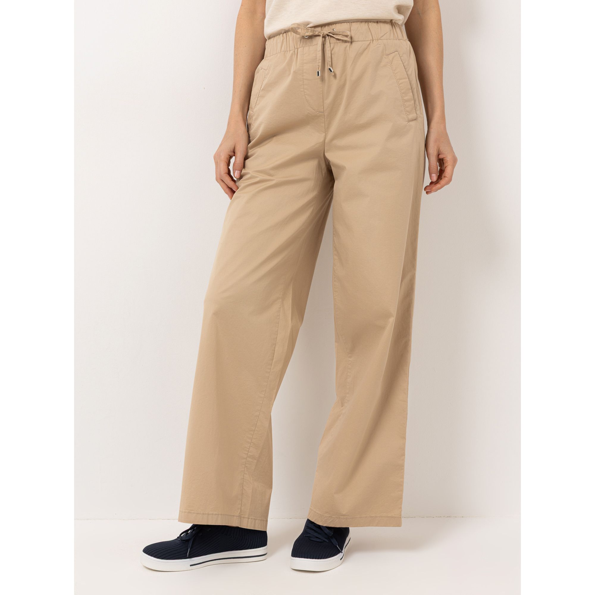 B-Ware STRANDFEIN Hose Papertouch Rundumdehnbund