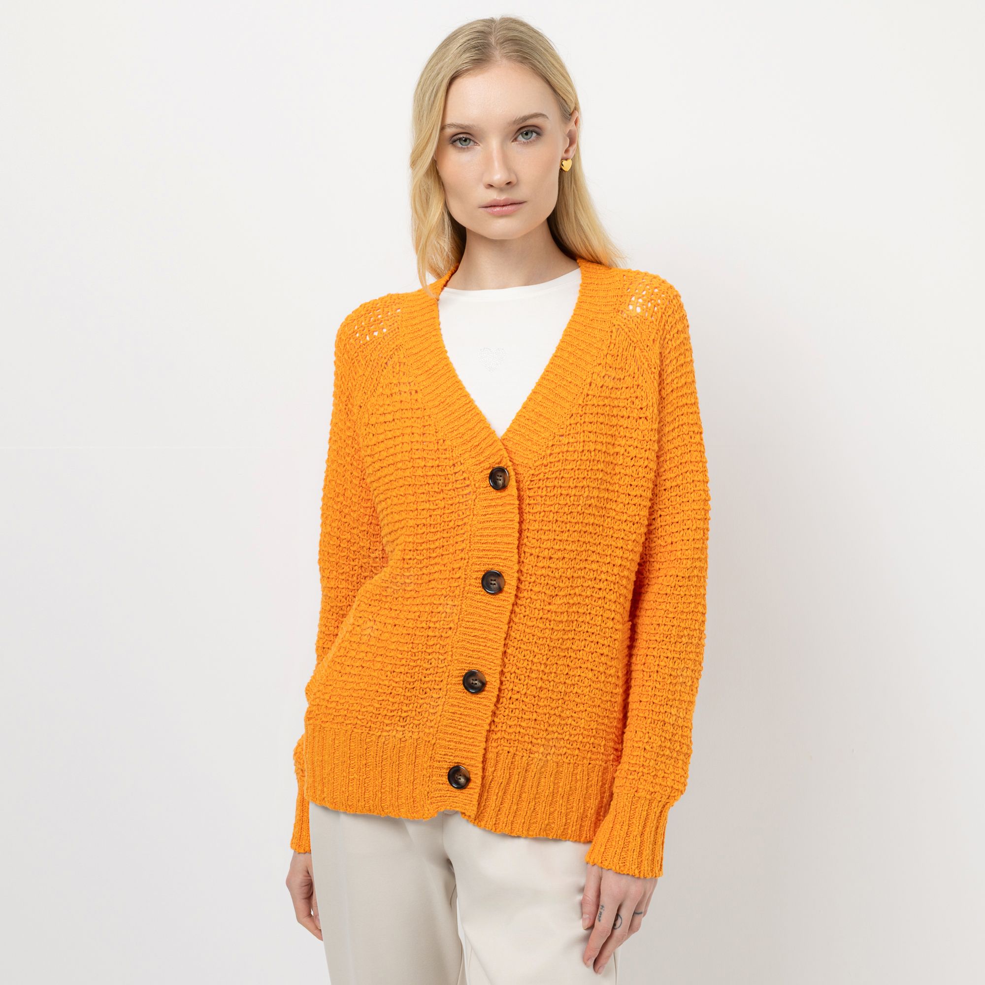 B-Ware STEFFEN SCHRAUT Cardigan V-Ausschnitt Eingrifftaschen