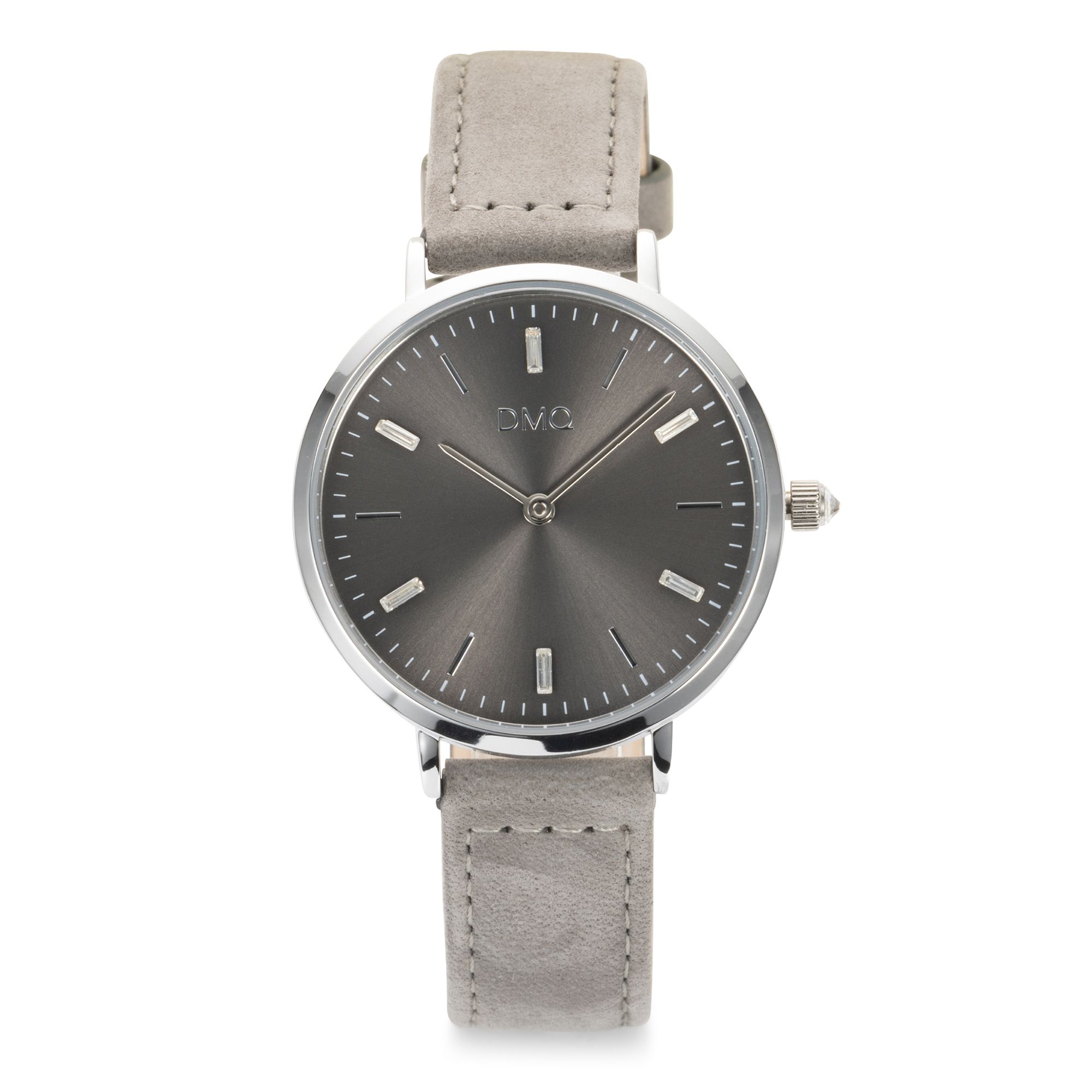 B-Ware DIAMONIQUE® Damenuhr Quarzwerk = 0,41ct