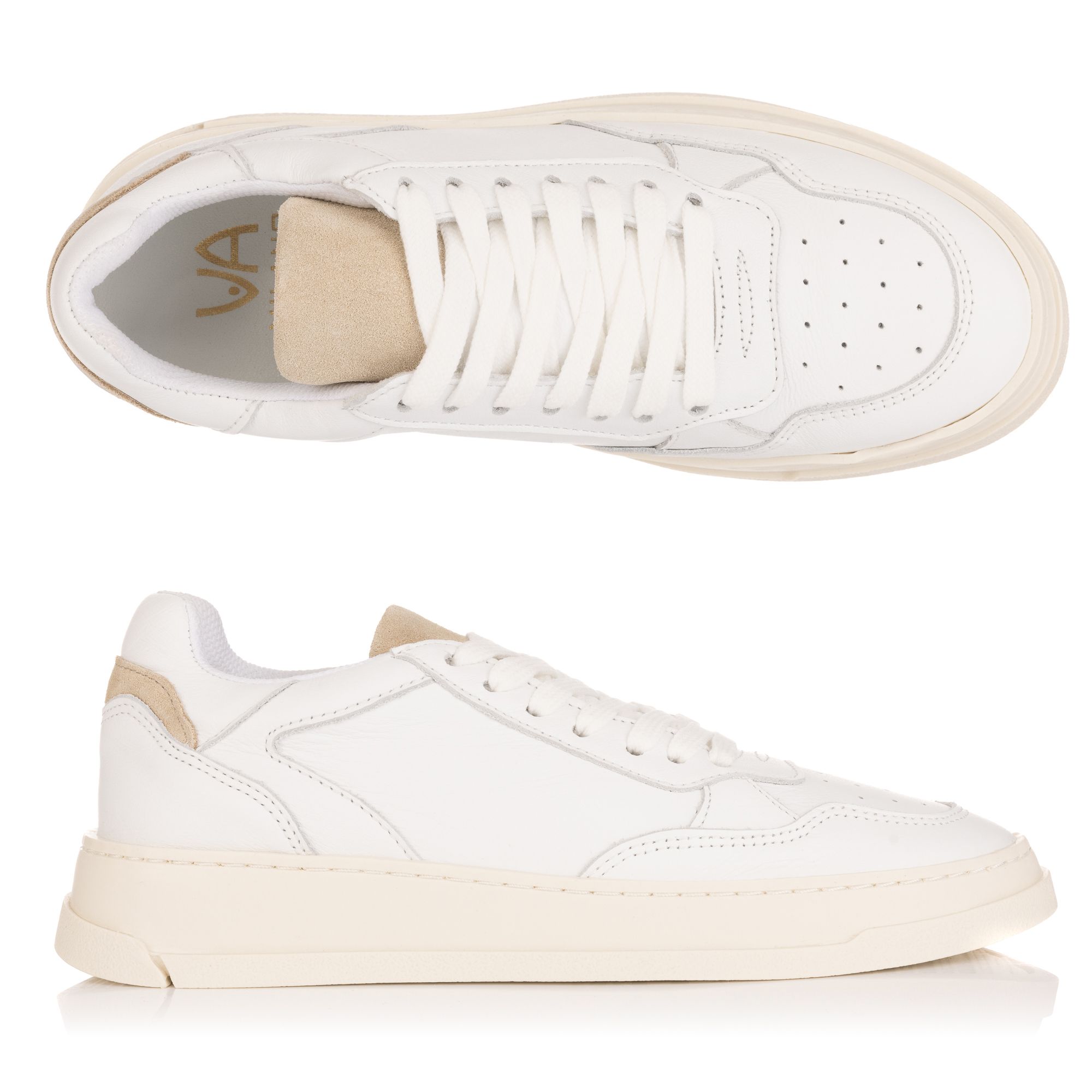 B-Ware VIA MILANO Damen-Sneaker echt Leder