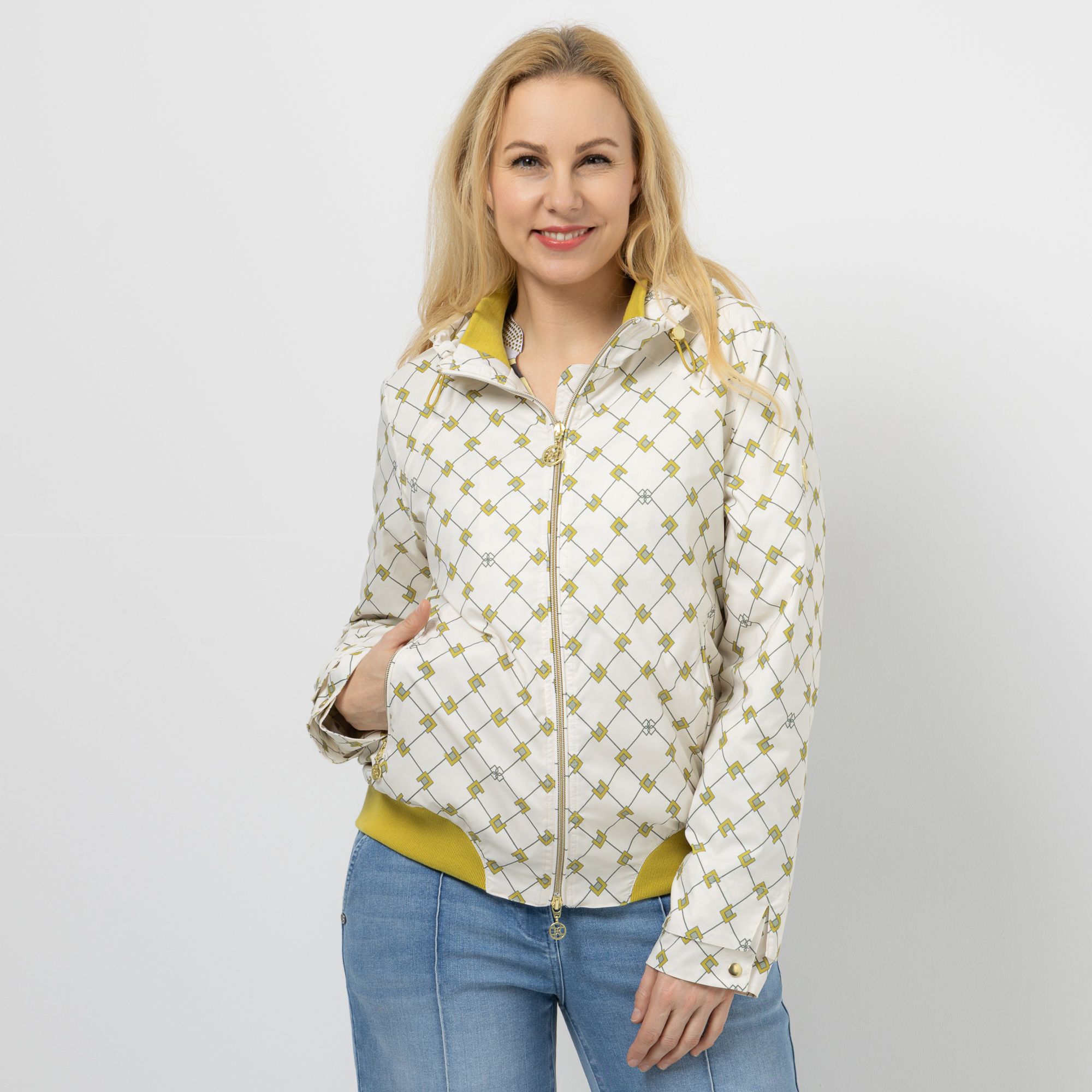 B-Ware DAWID by Dawid Tomaszewski Jacke, Kapuze Rippbund-Abschluss