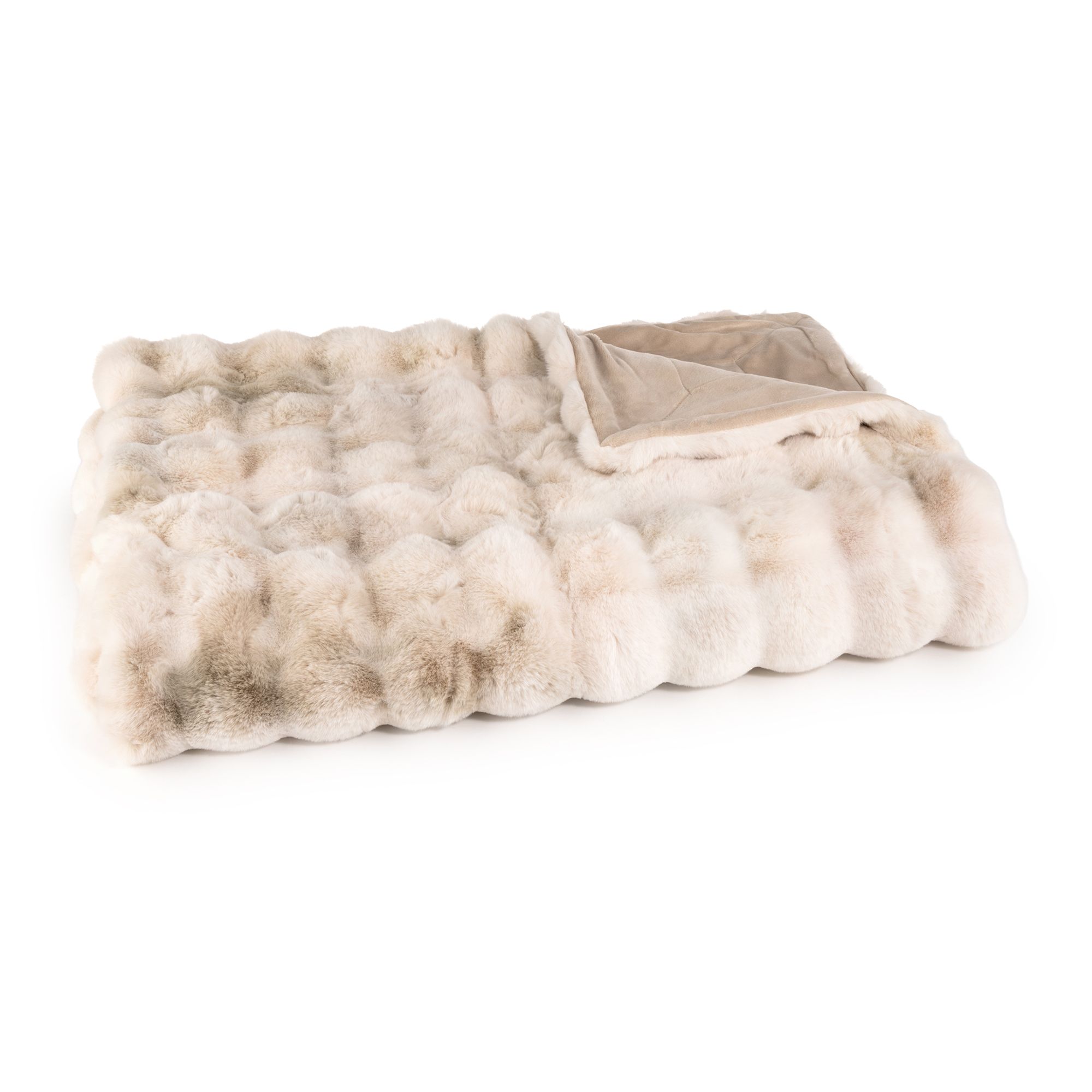 B-Ware MONT CHALET Premium-Plaid 3D-Optik Batikmuster