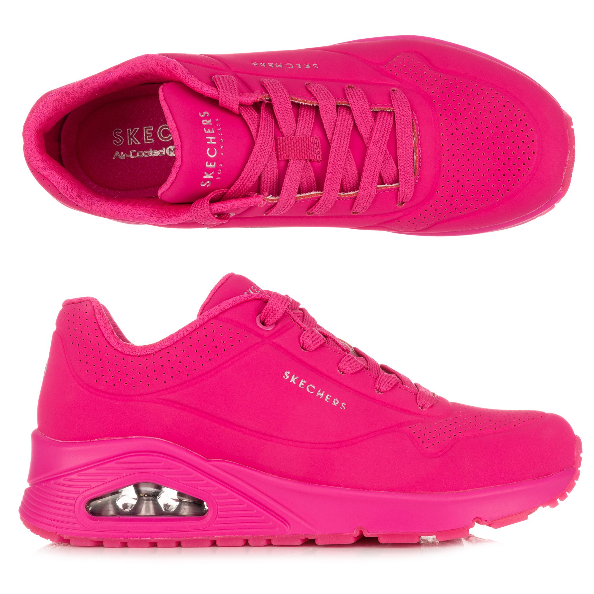 B-Ware SKECHERS Damen-Sneaker Uno Night Shades Wedge-Fit