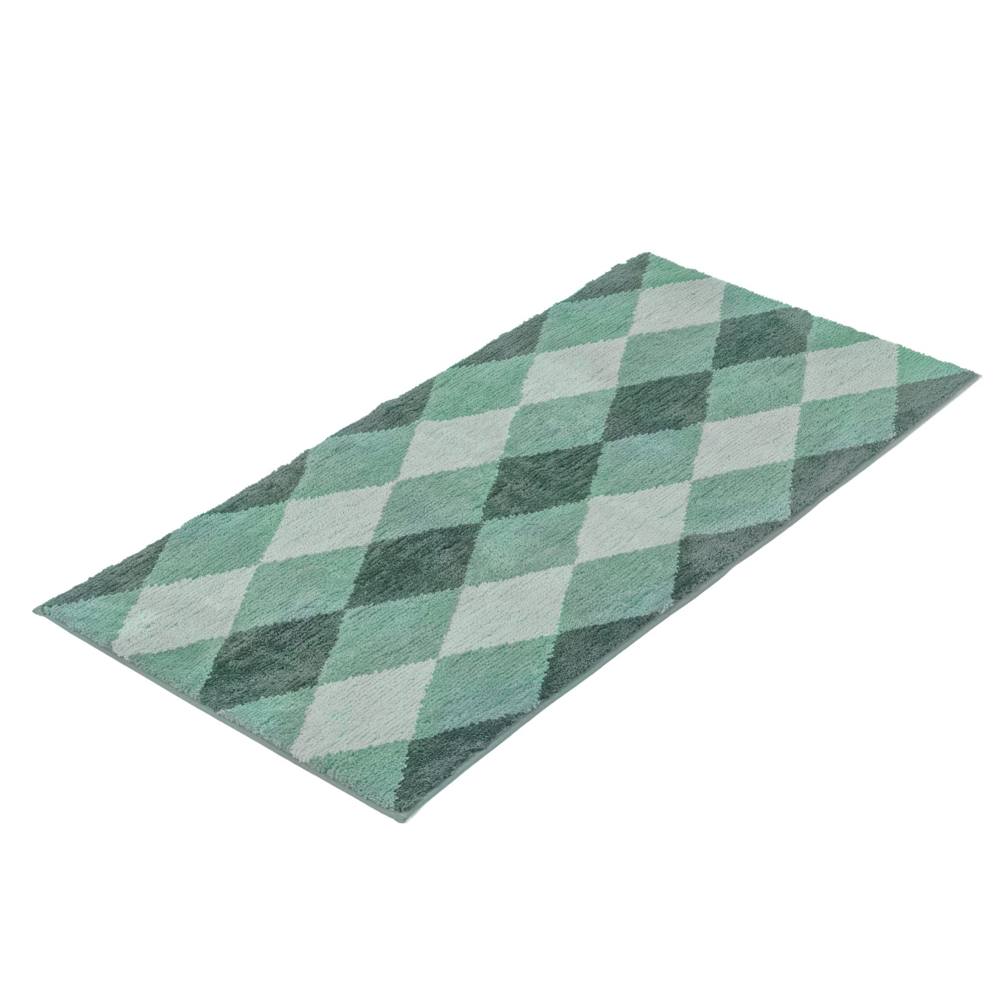 B-Ware CASA FONDO 1 Läufer Rautenmuster Mikrofaser