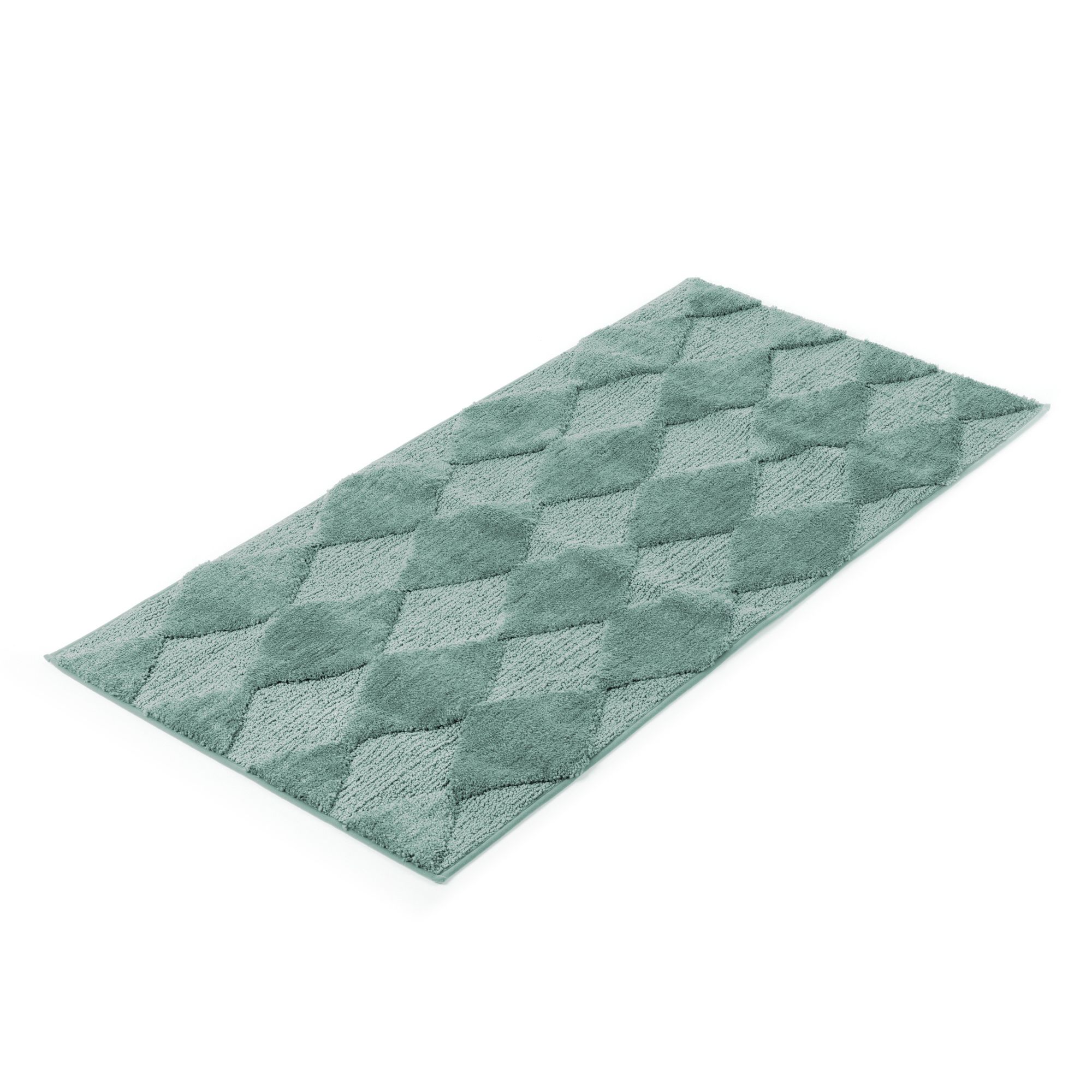 B-Ware CASA FONDO 1 Läufer Rautenmuster Mikrofaser