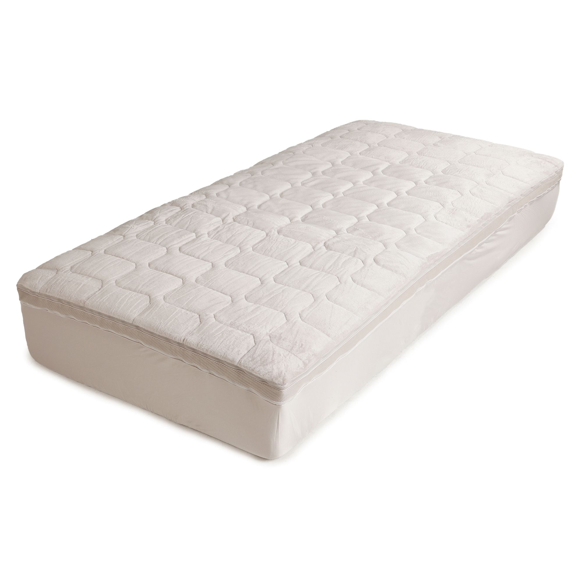 B-Ware GOLDWOLKE Premium- Topper- & Unterbett Chinchilla