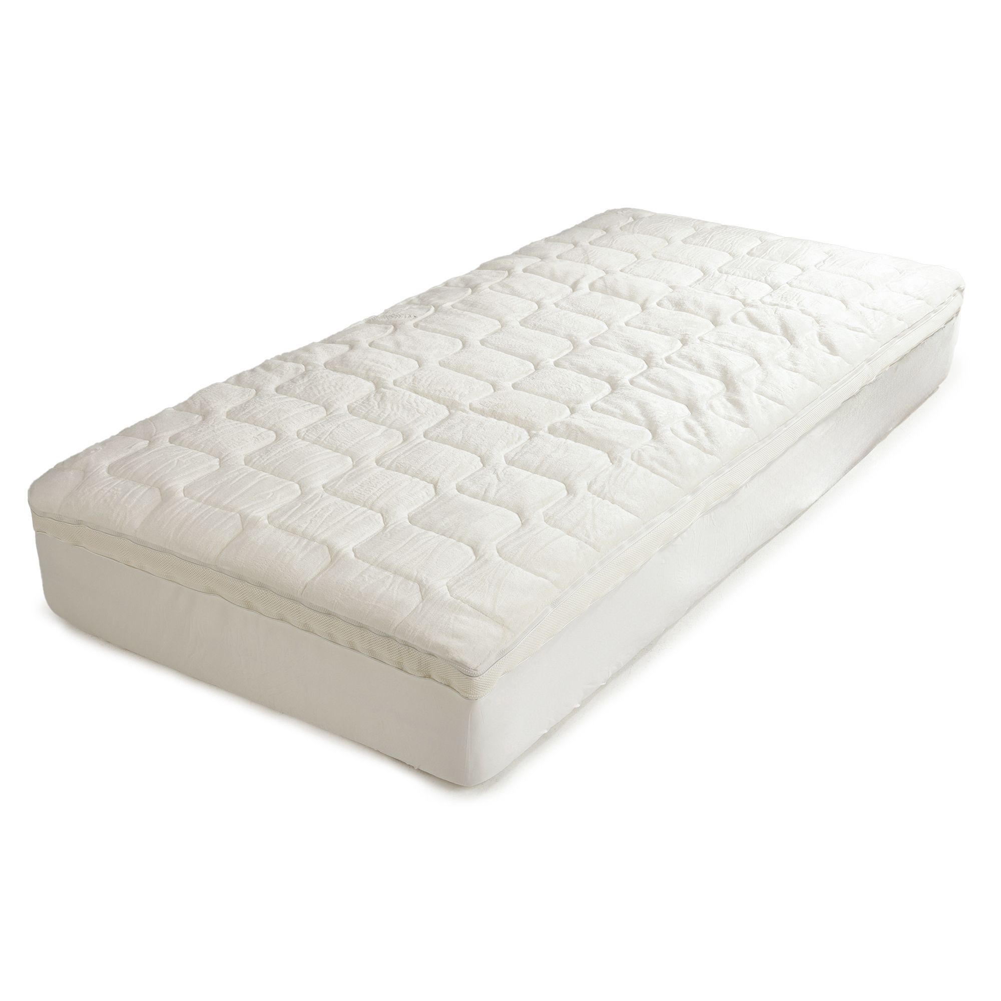 B-Ware GOLDWOLKE Premium- Topper- & Unterbett Chinchilla