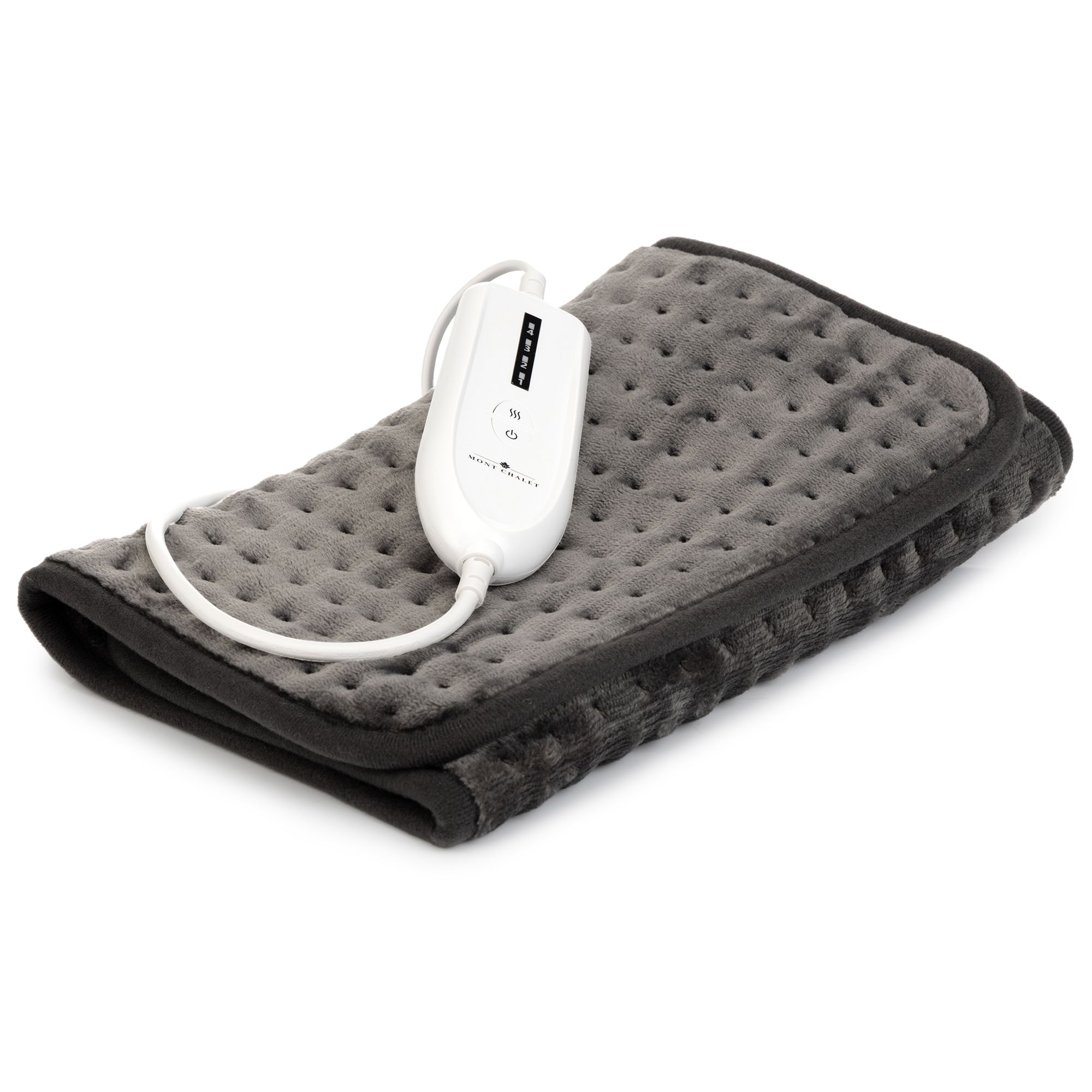 B-Ware MONT CHALET Heizmatte Mikrofaser Chinchilla uni, 4 Heizstufen