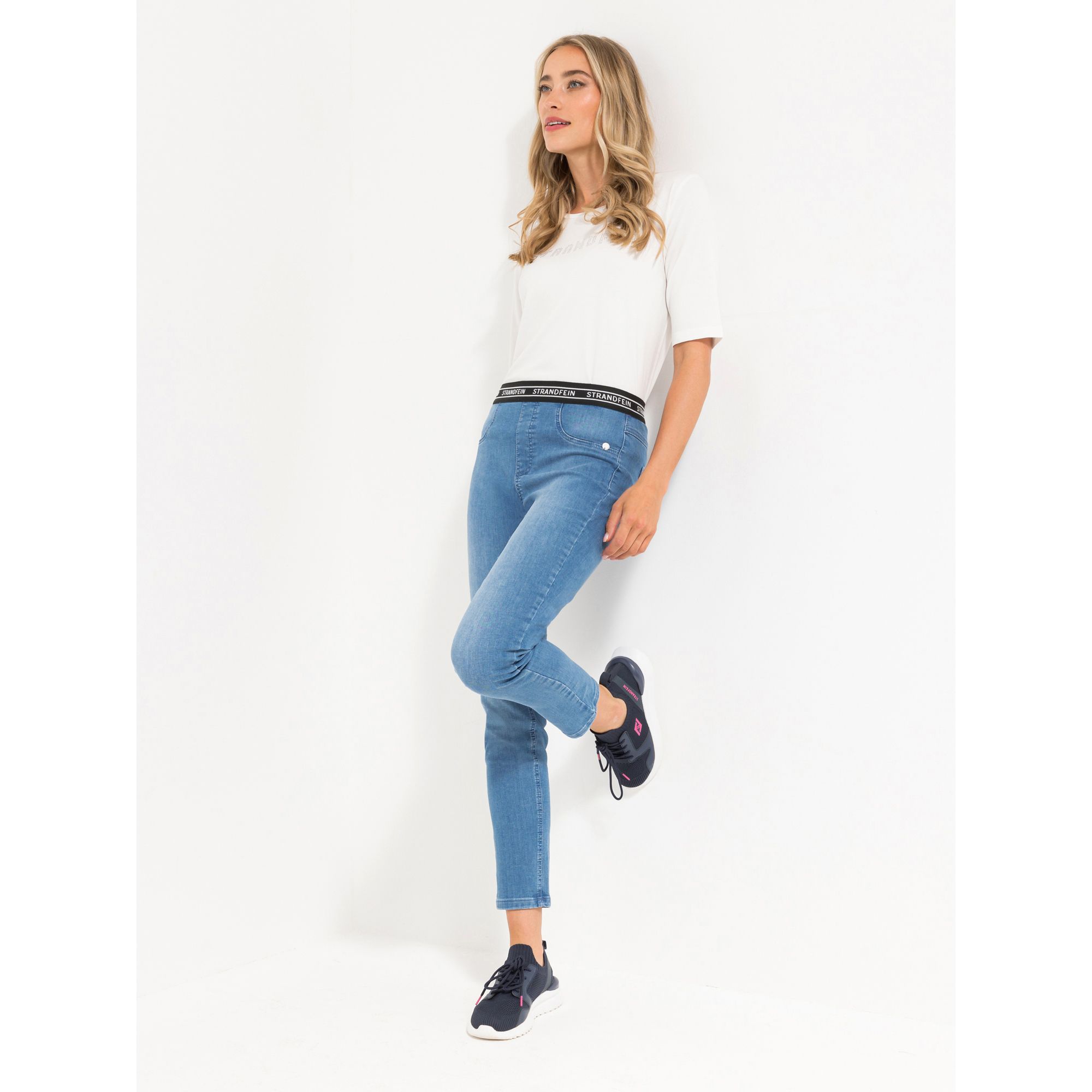 B-Ware STRANDFEIN Jeggings Rundumdehnbund OEKO-TEX®Standard 100