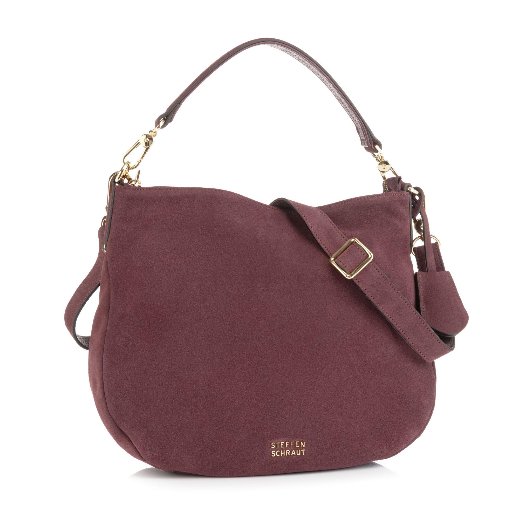 B-Ware STEFFEN SCHRAUT by Abro Beuteltasche echtes Veloursleder