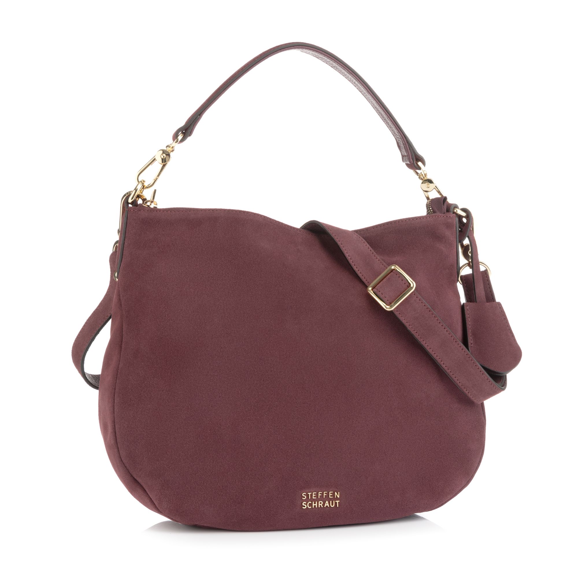 B-Ware STEFFEN SCHRAUT by Abro Beuteltasche echtes Veloursleder