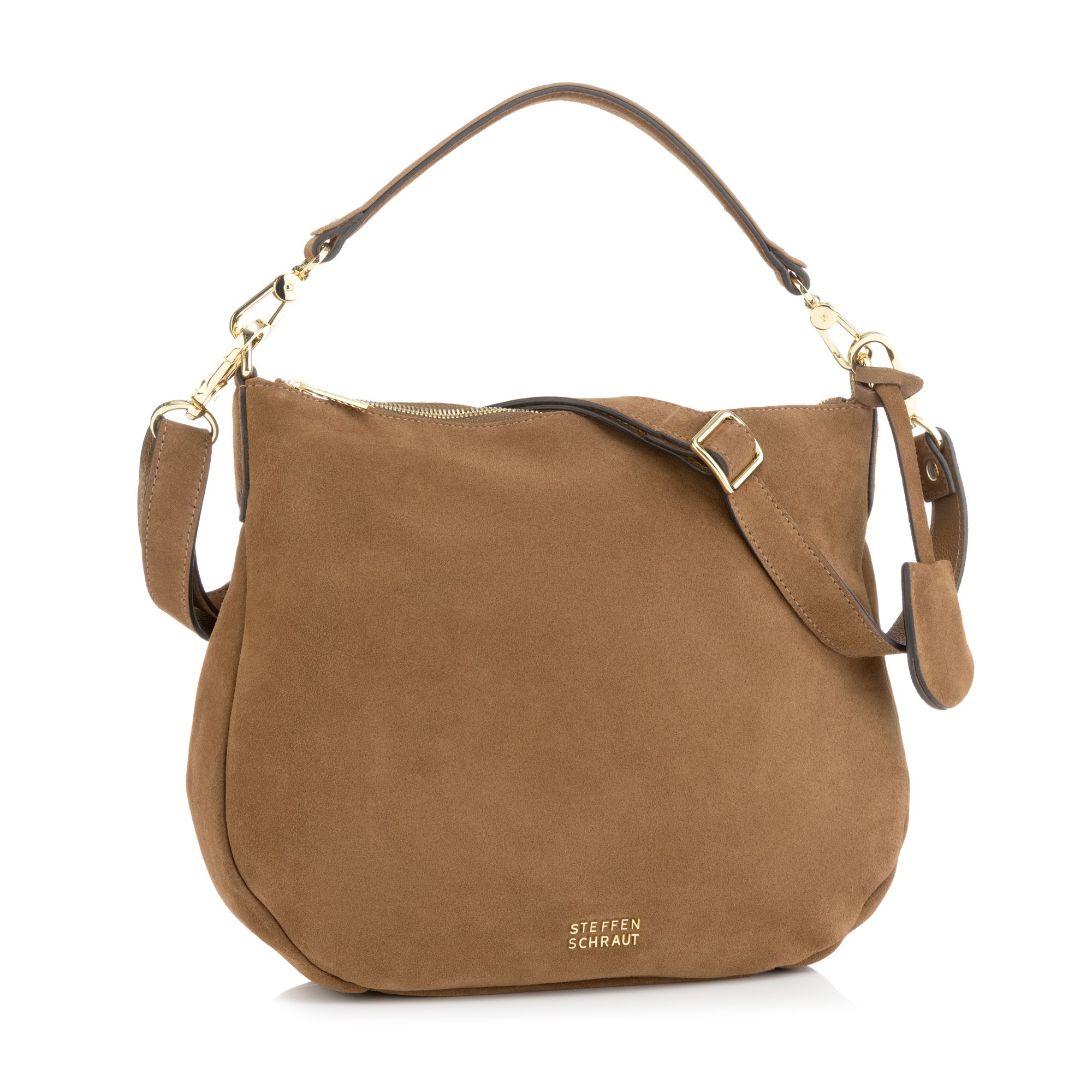 B-Ware STEFFEN SCHRAUT by Abro Beuteltasche echtes Veloursleder