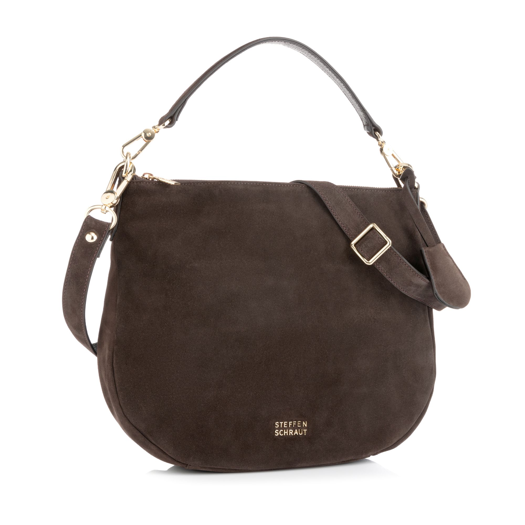 B-Ware STEFFEN SCHRAUT by Abro Beuteltasche echtes Veloursleder