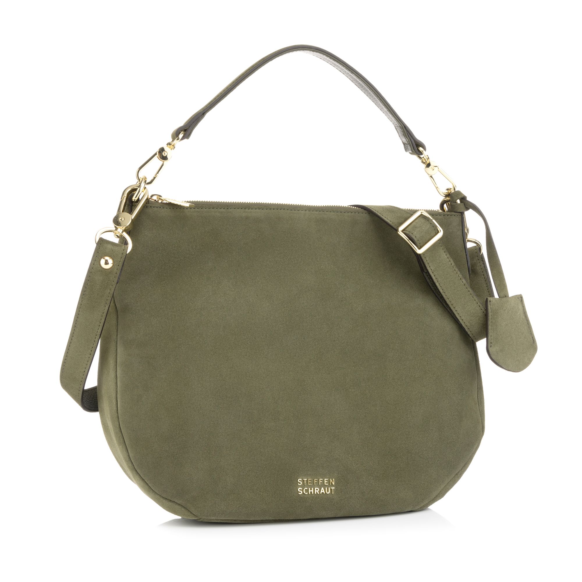 B-Ware STEFFEN SCHRAUT by Abro Beuteltasche echtes Veloursleder