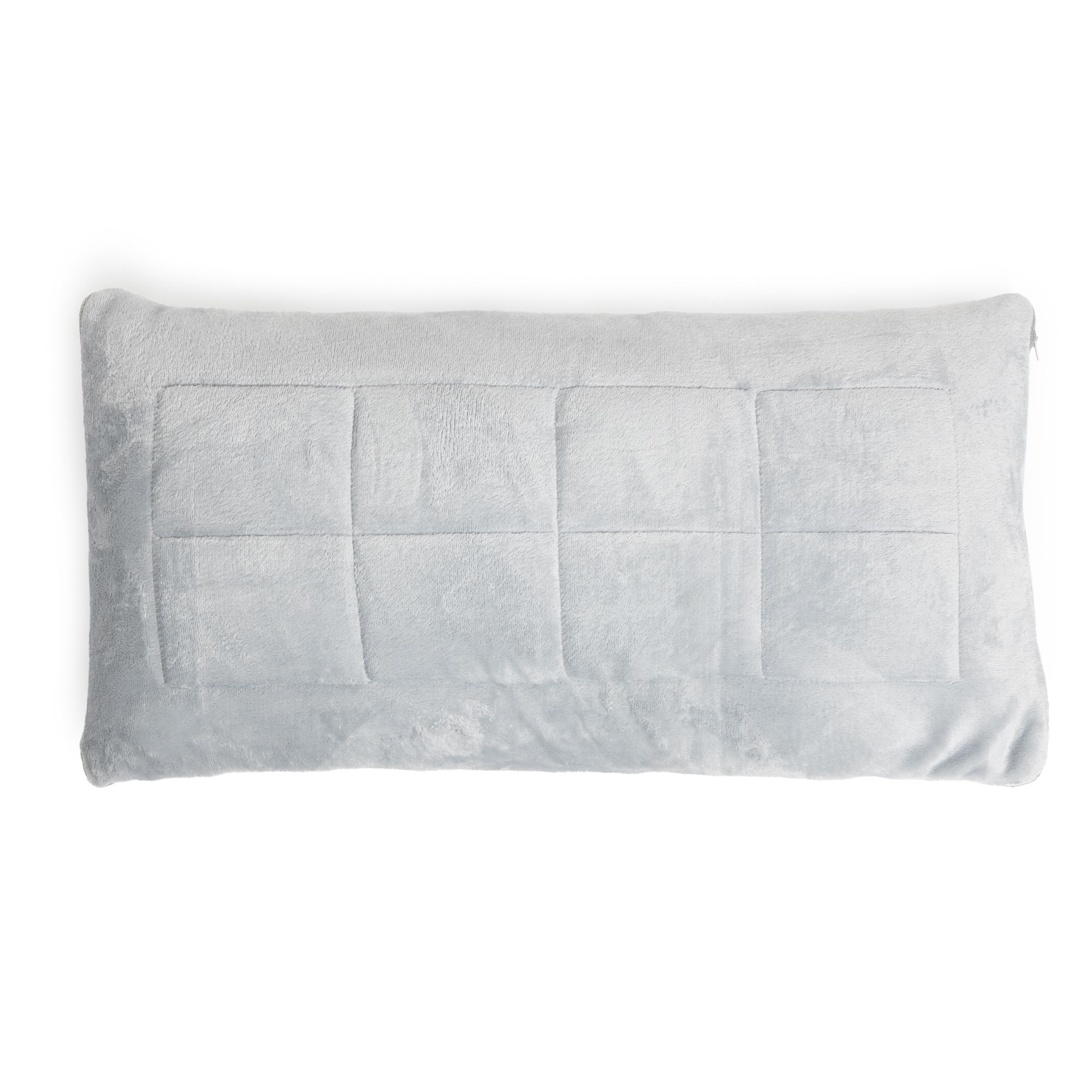 B-Ware GOLDWOLKE Wende-Kissen Chinchilla Rahmensteppung