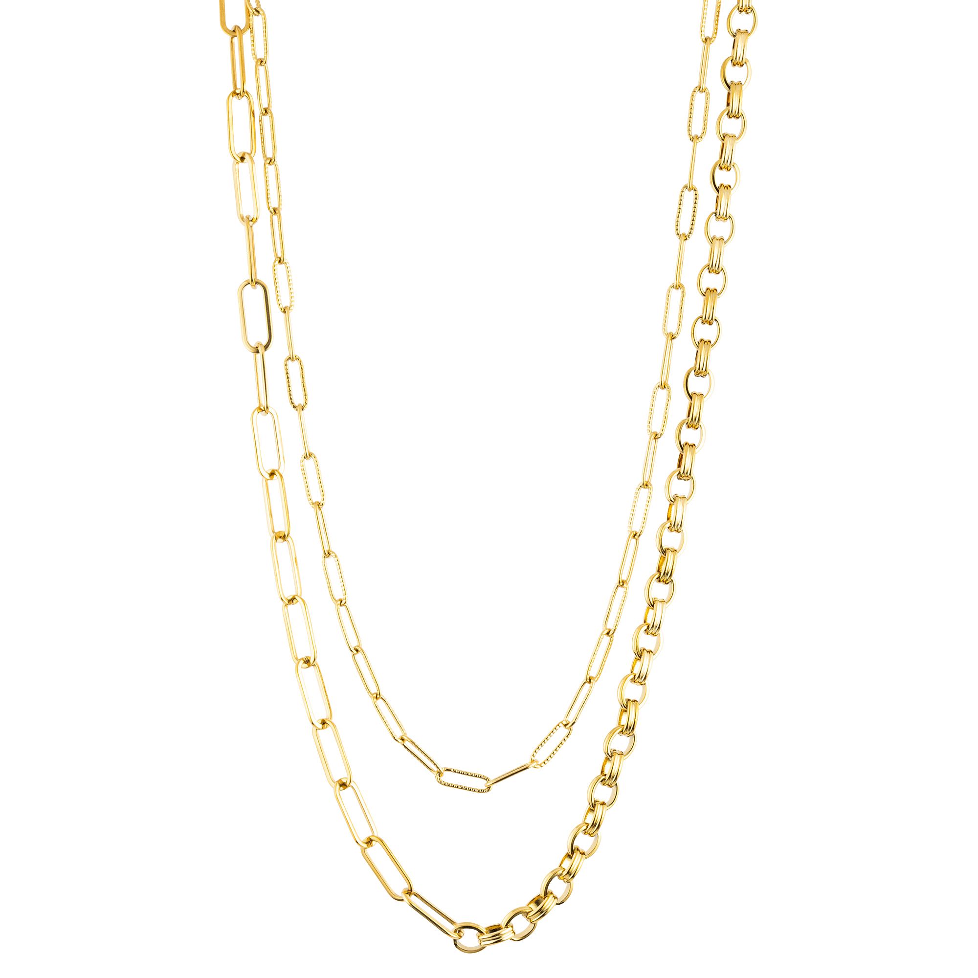 B-Ware STEFFEN SCHRAUT Collier Layering-Look poliert