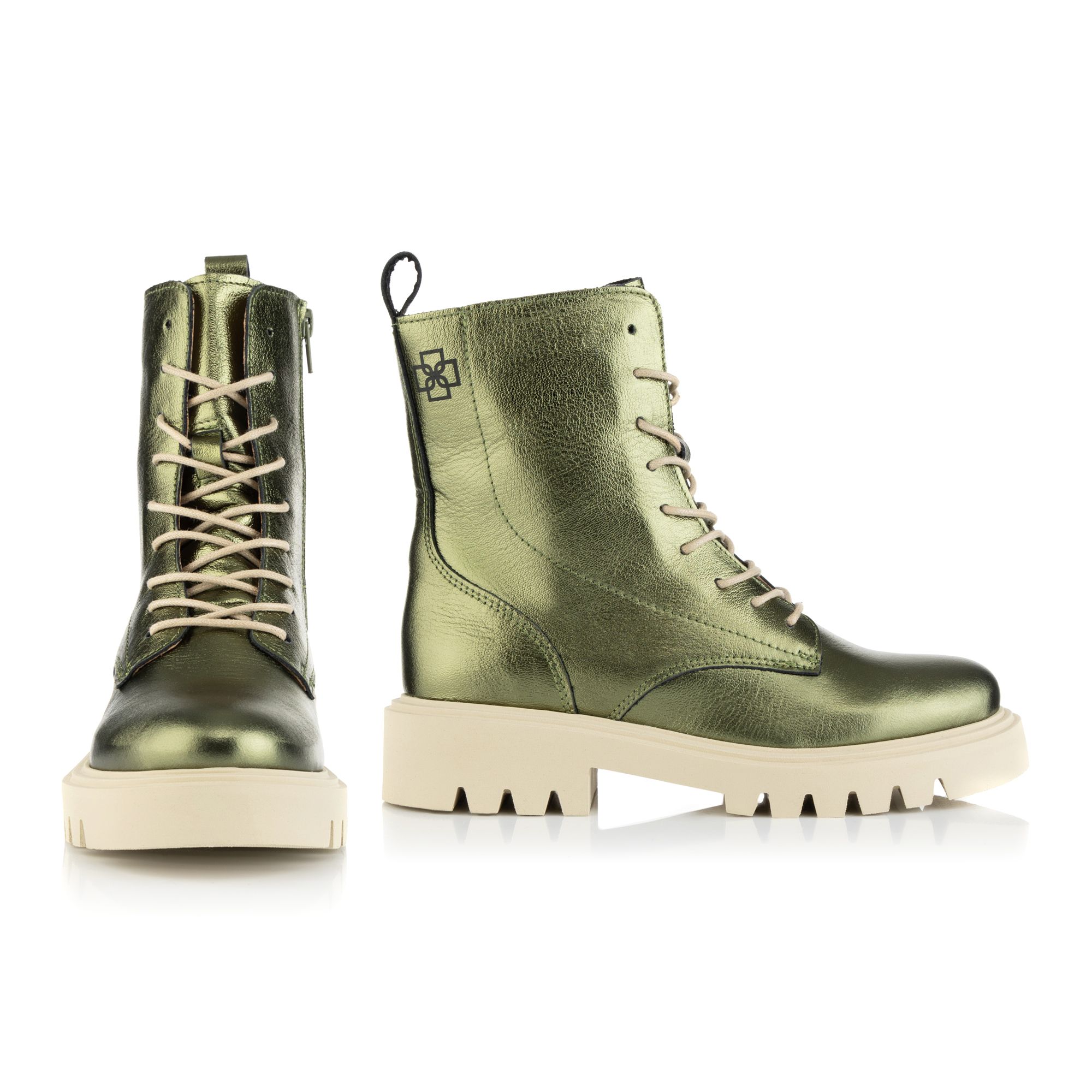 B-Ware DAWID by Dawid Tomaszewski Damen-Stiefelette echt Leder