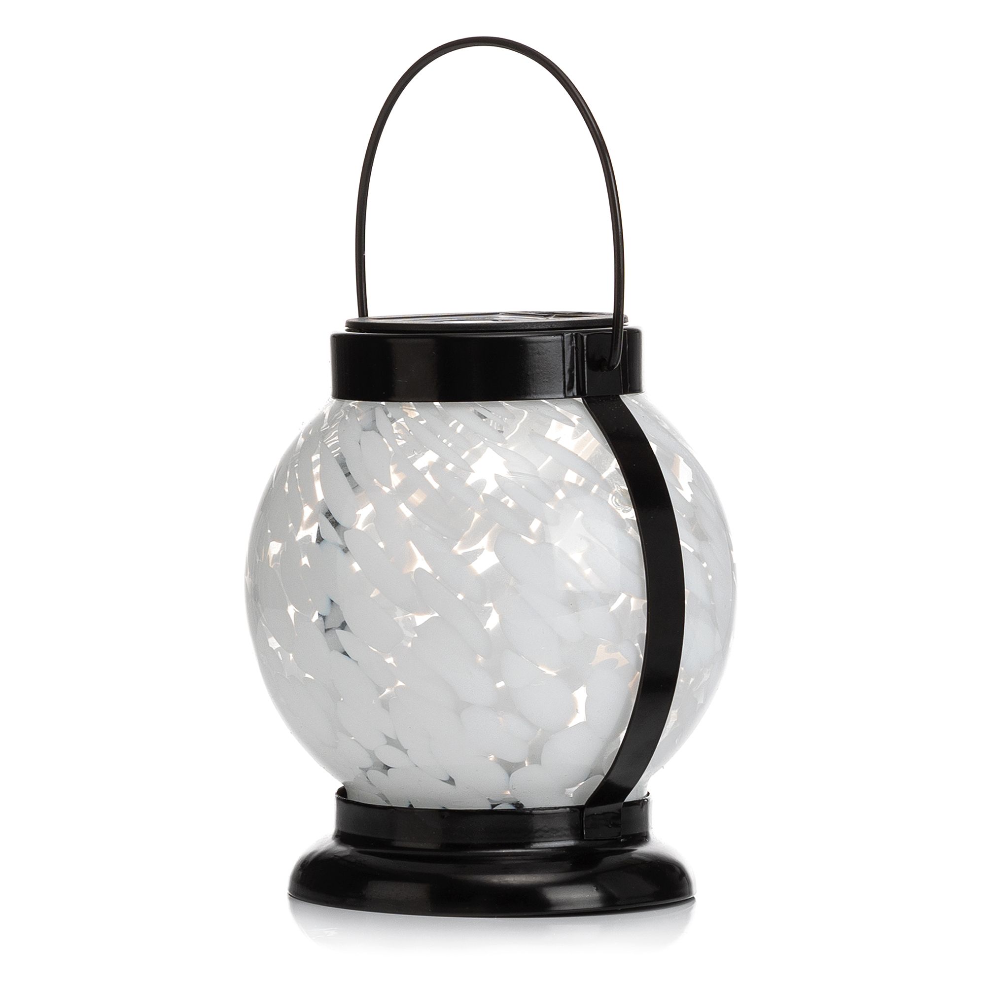 B-Ware LUMIDA Garden Solar-Laterne Struktur-Glas Farb-/Designauswahl