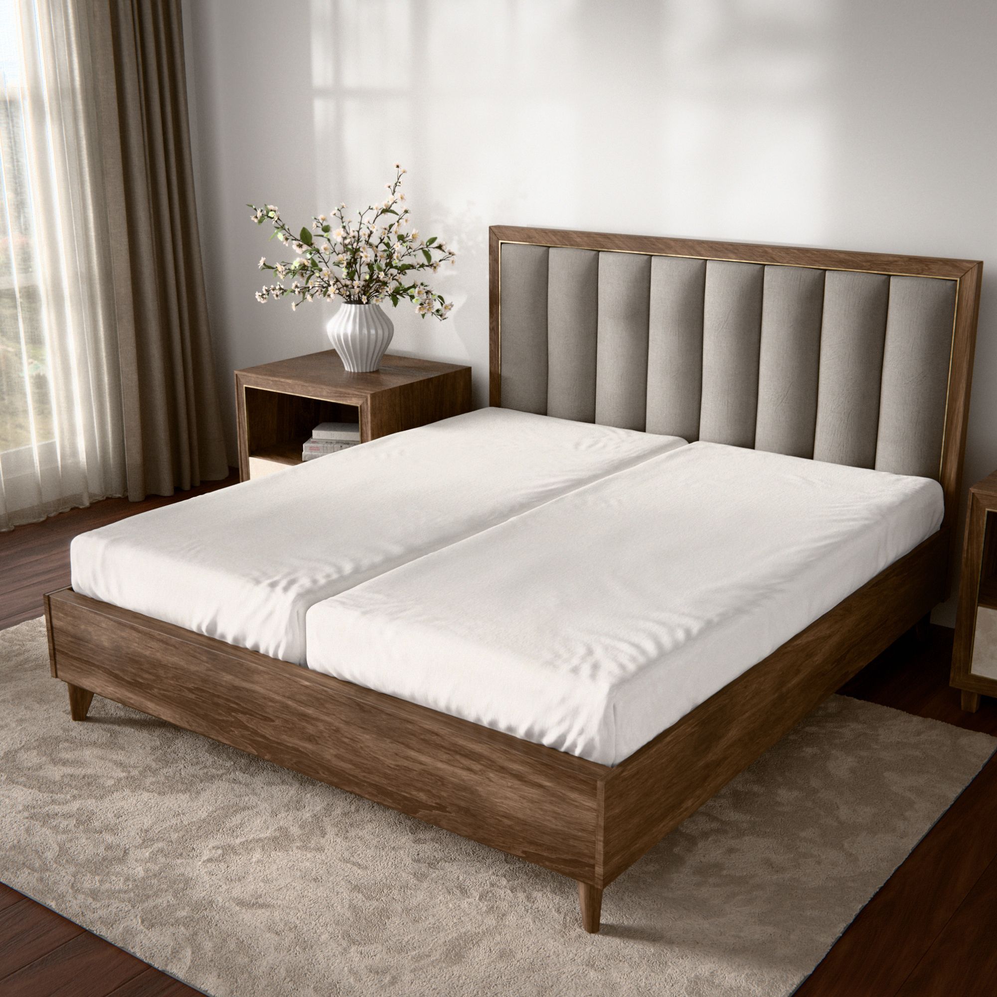 B-Ware MONT CHALET Spannbettlaken Steghöhe 26cm Mikrofaser Chinchilla