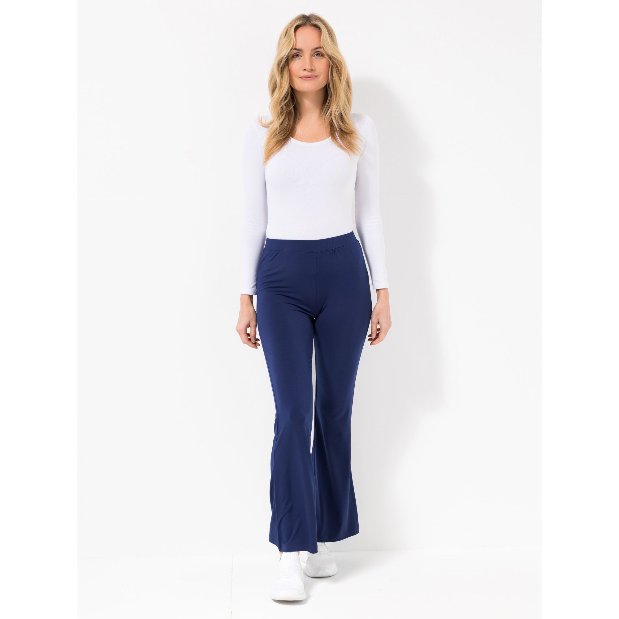 B-Ware ANNI FOR FRIENDS Jerseyhose 1/1-Länge Rundumdehnbund