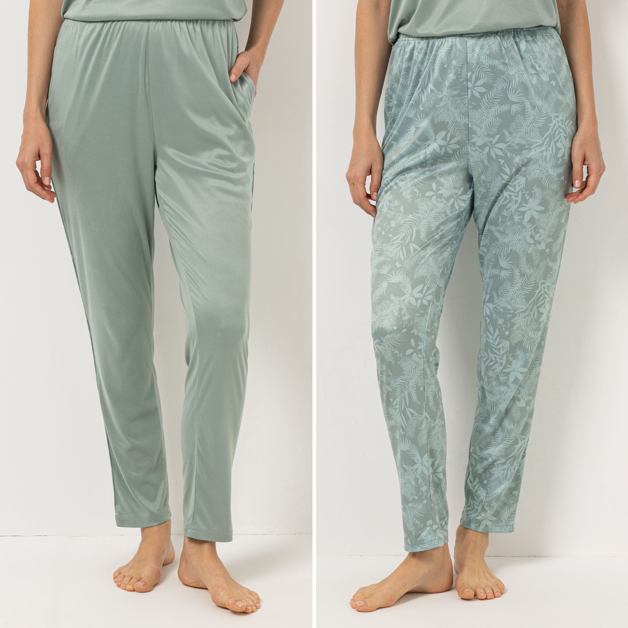 B-Ware JERYMOOD 2 Hose, 1/1-Länge Rundumdehnbund Mikrofaser